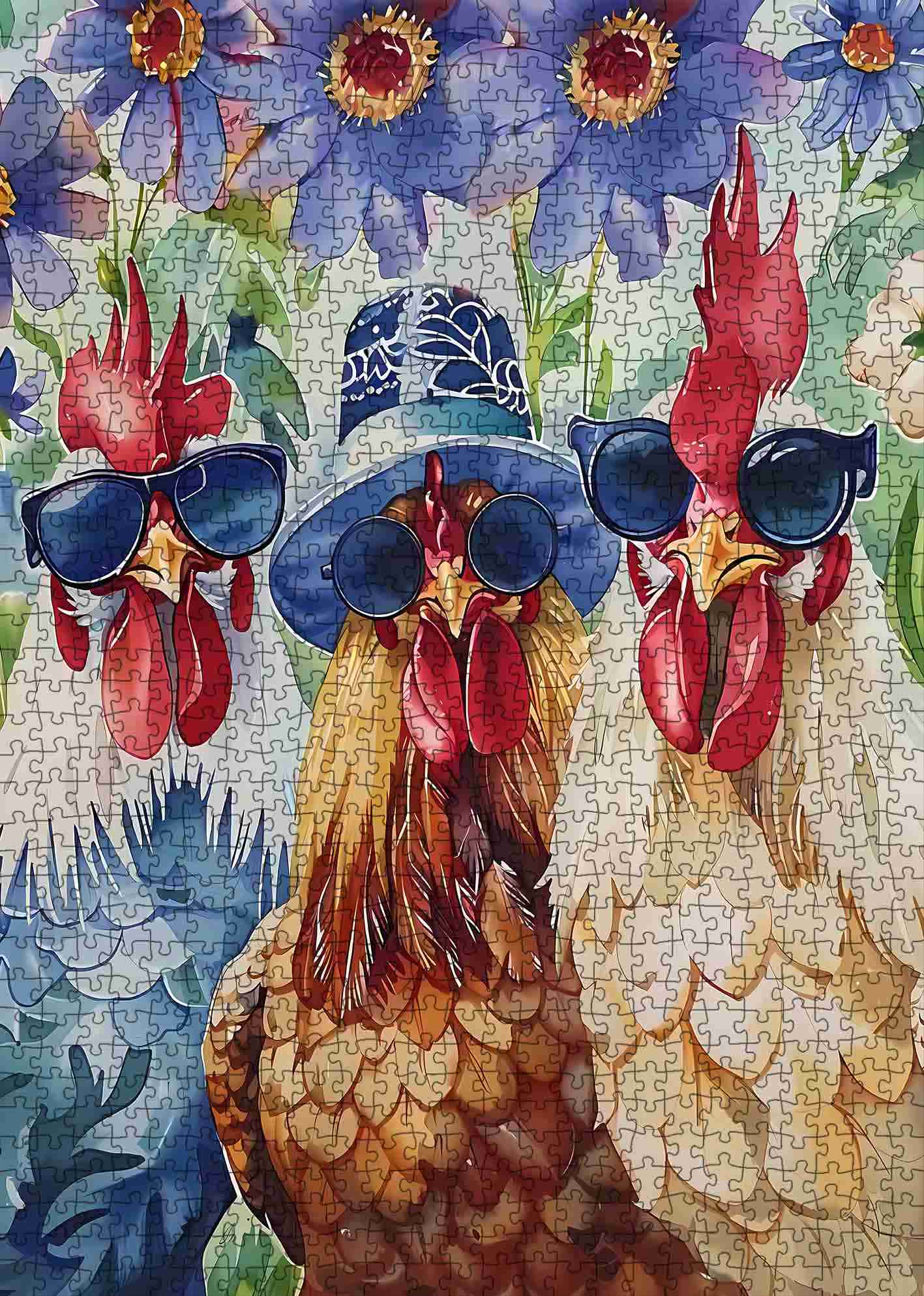 tucocoo-cool-chickens-sunglasses-puzzle-1000-teile-h-hner image 2