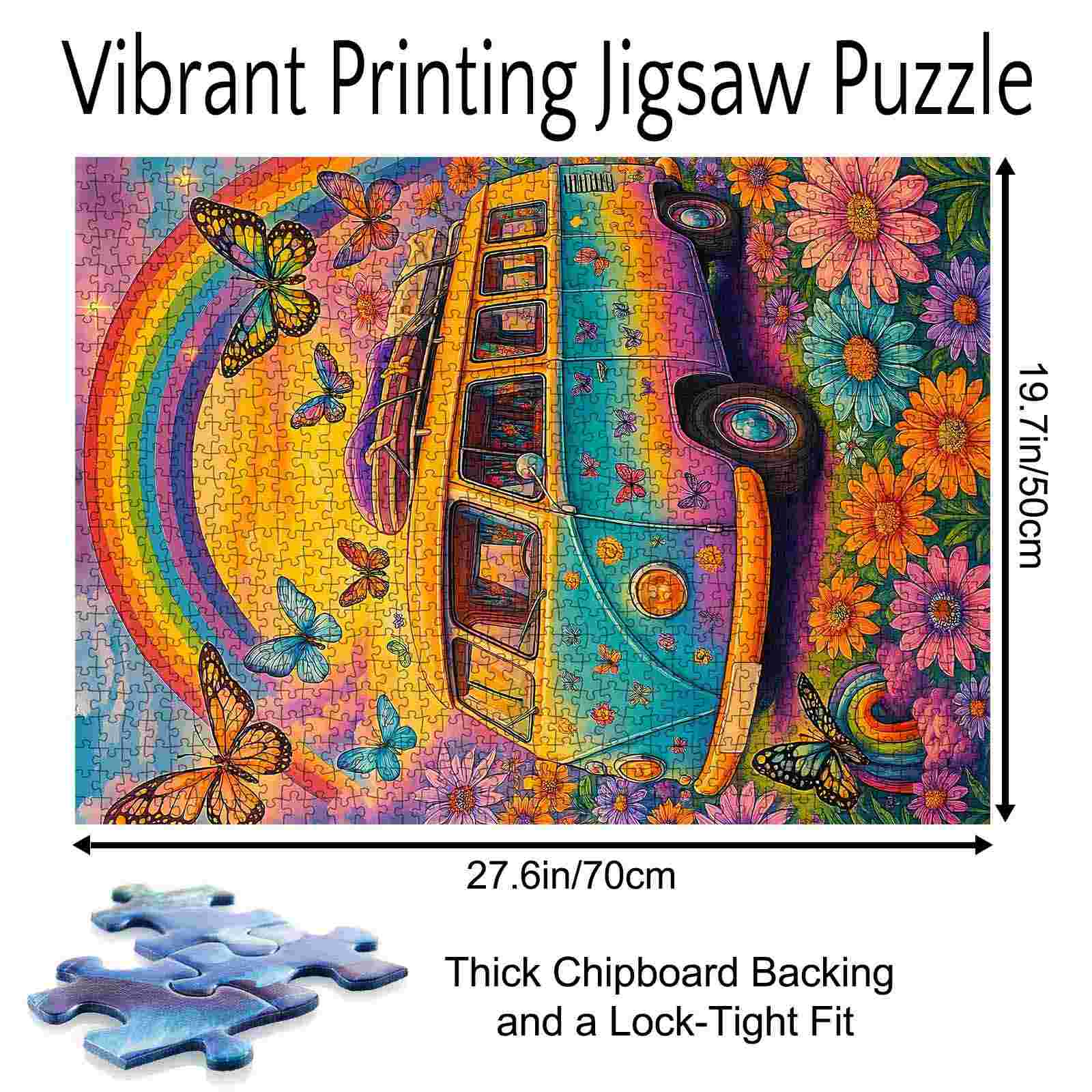 tucocoo-rainbow-van-journey-puzzle-1000-teile-retro-van image 5