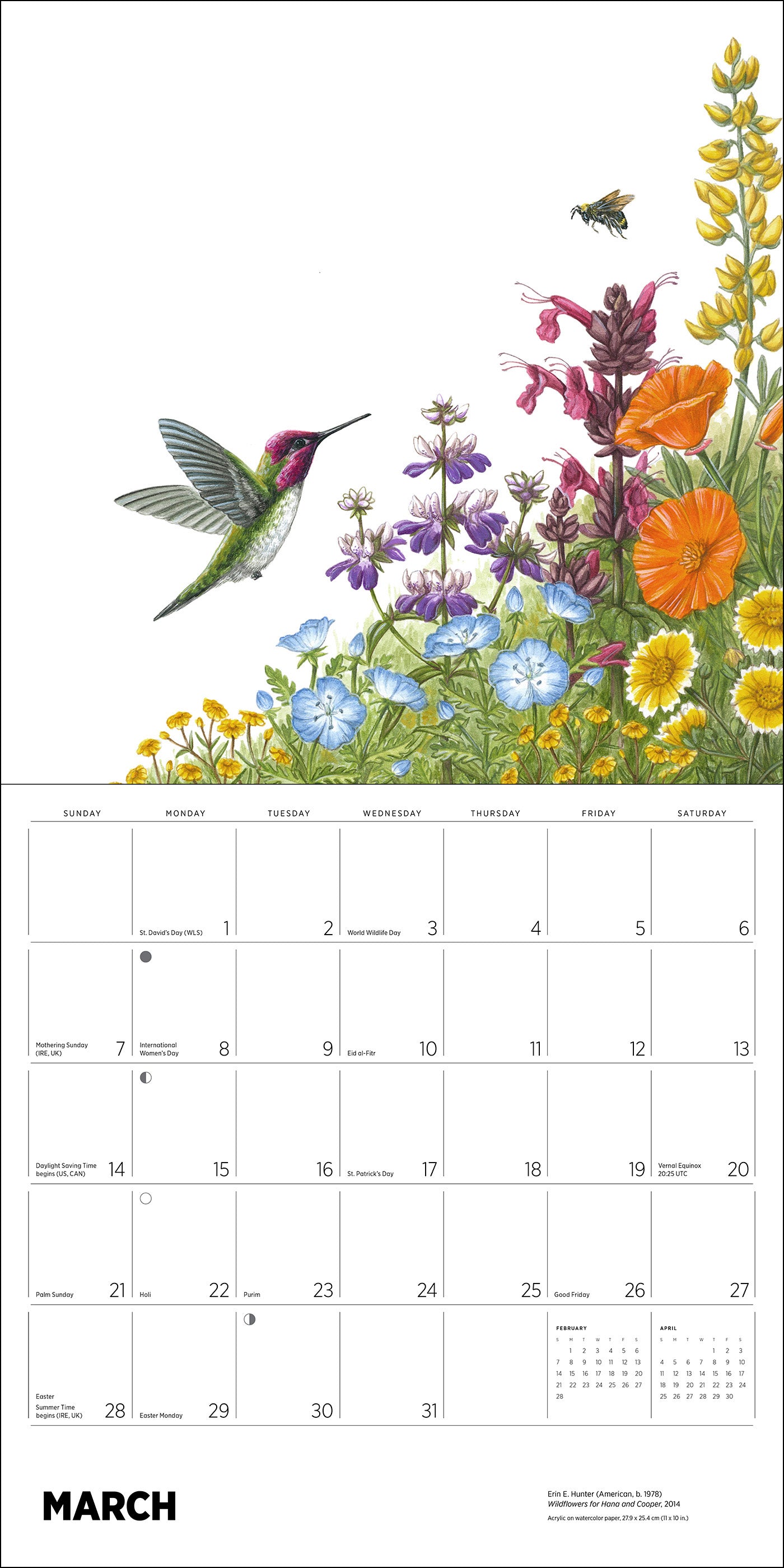 pomegranate-pollinators-2027-wandkalender-erin-hunter image 5