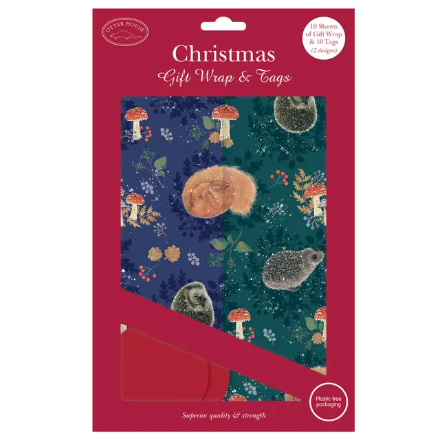 otter-house-snug-for-winter-geschenkpapier-10-b-gen-weihnachtstiere image 1