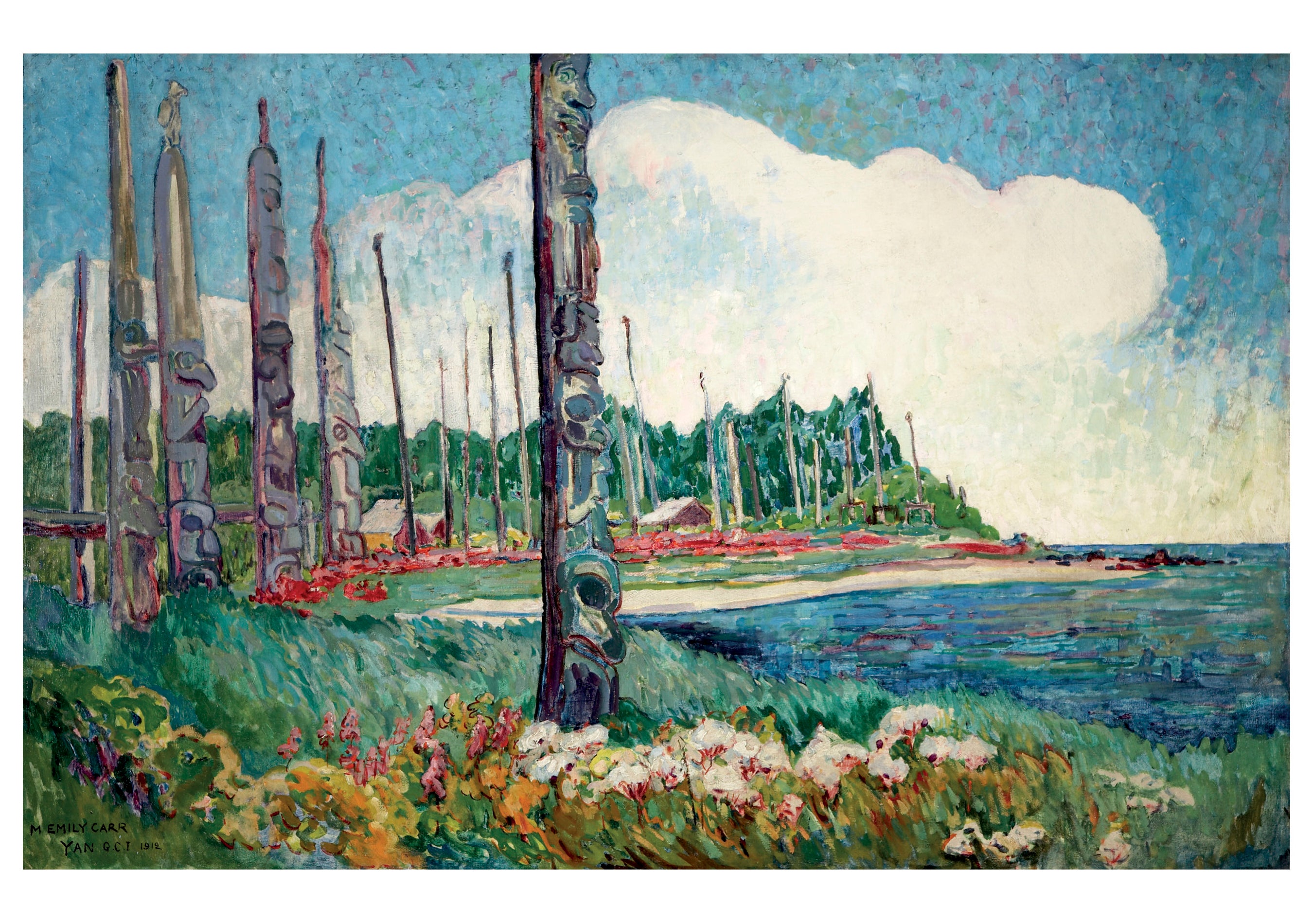 pomegranate-yan-q-c-i-kunst-klappkarte-emily-carr-blanko image 1