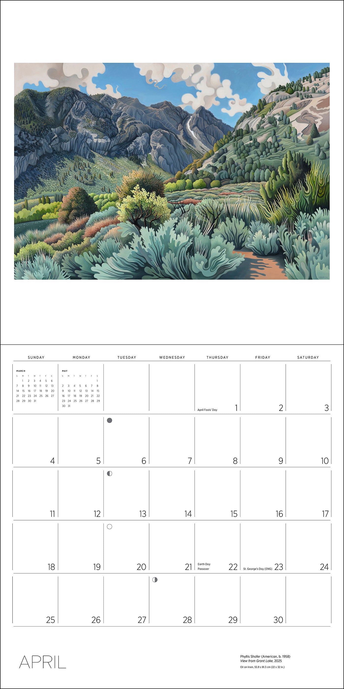 pomegranate-phyllis-shafer-nature-divine-wandkalender-2027-landschaft image 5