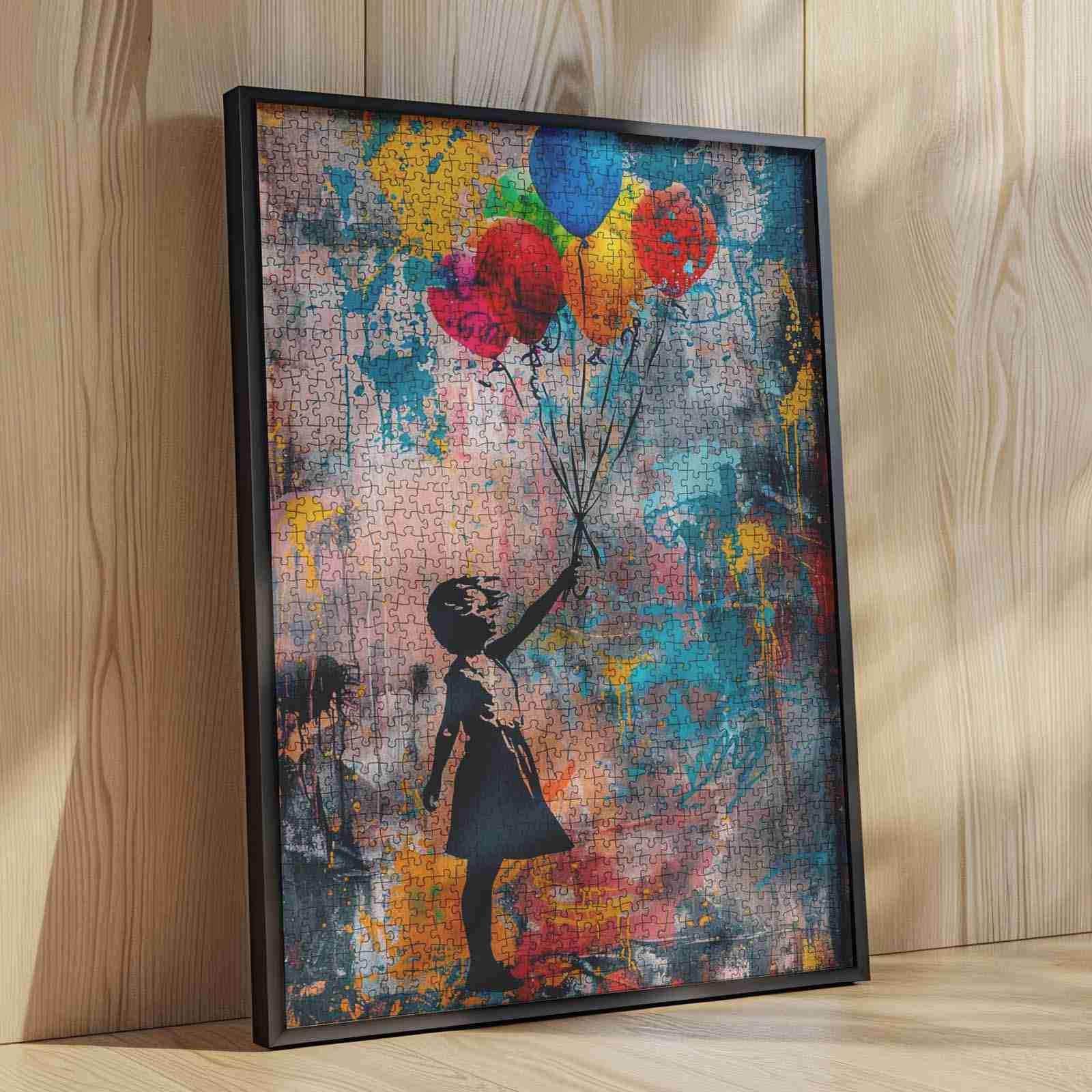 tucocoo-jigsaw-colorful-balloons-girl-puzzle-1000-teile-graffiti image 4