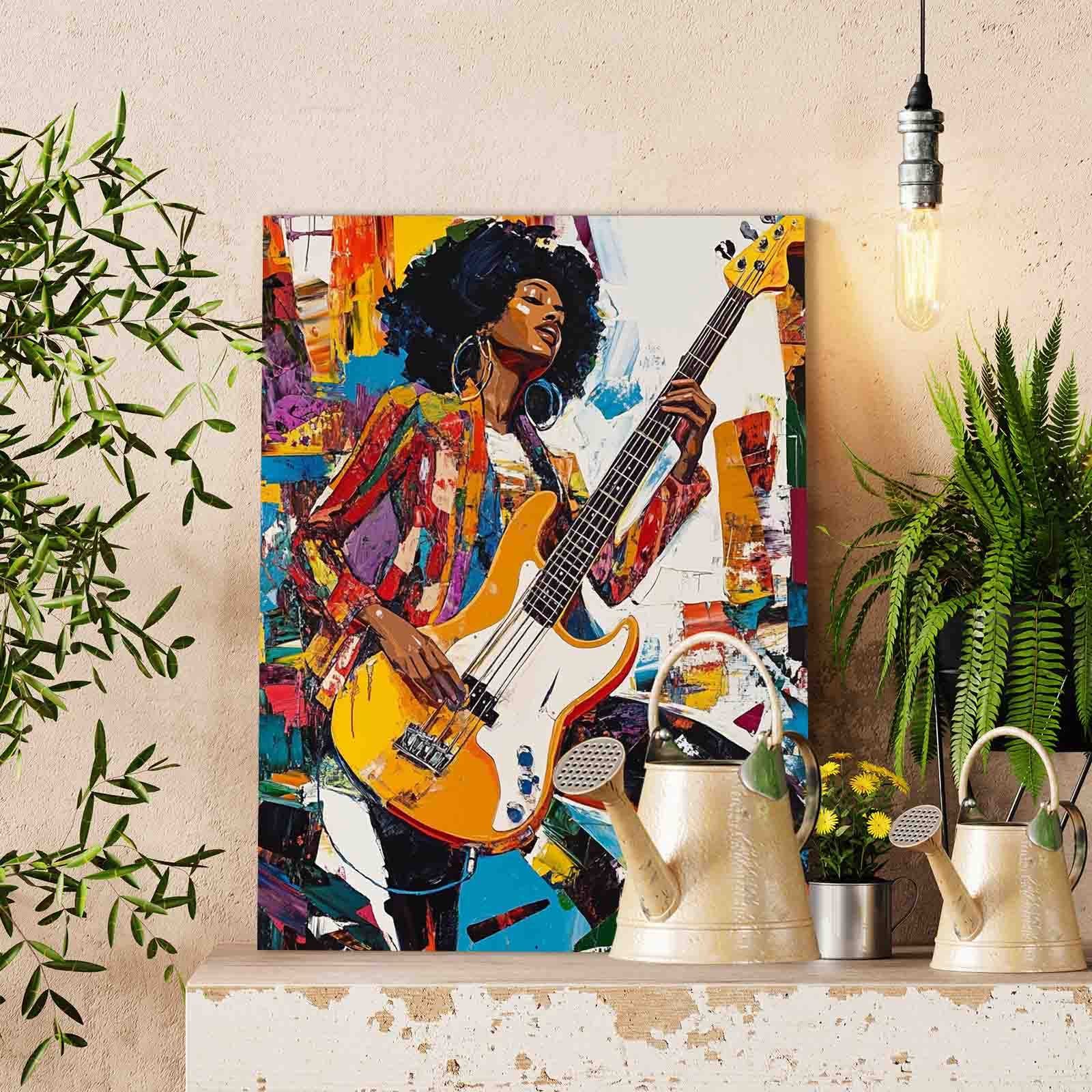 tucocoo-electric-groove-queen-malen-nach-zahlen-40x50-afro image 2