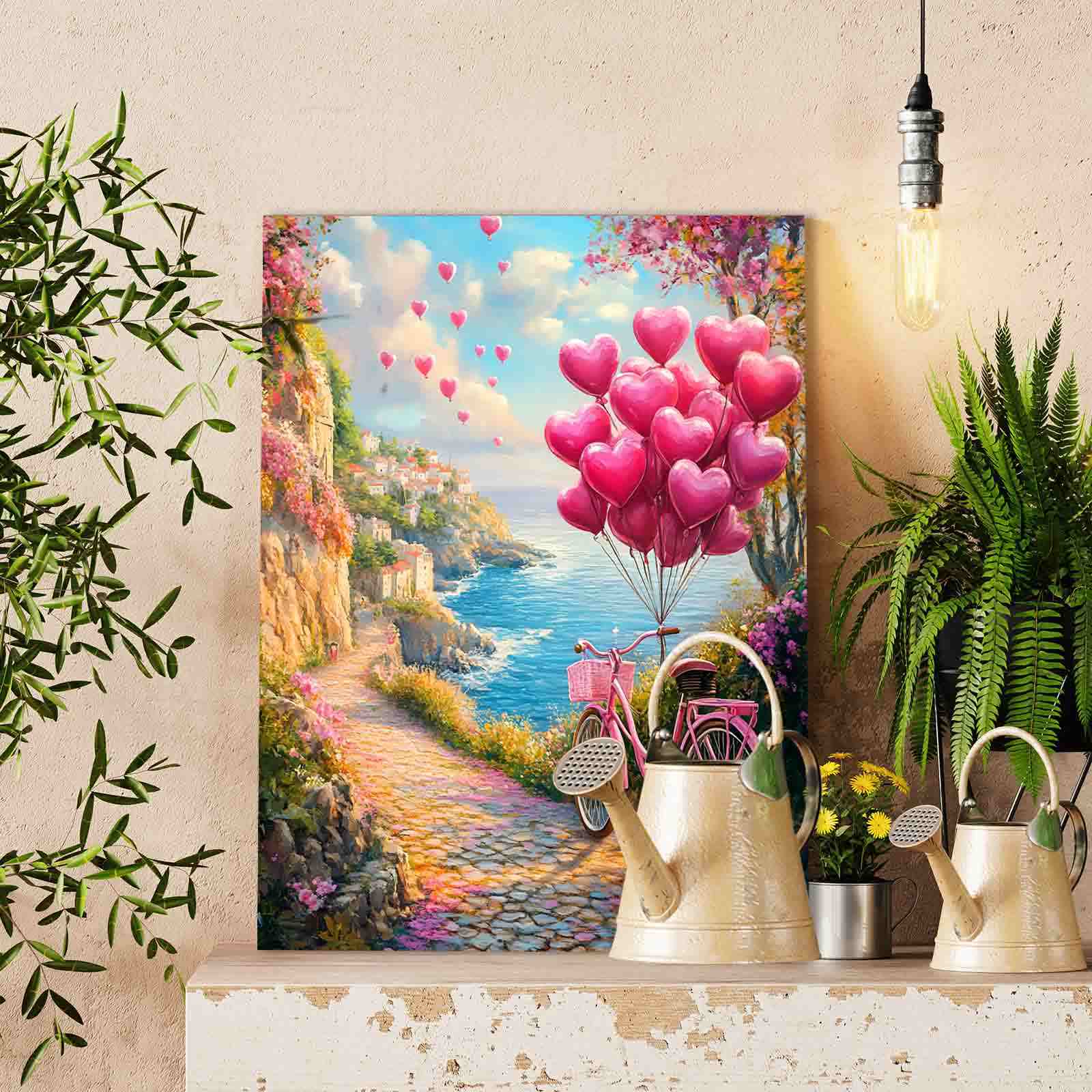 tucocoo-pink-bike-k-ste-malen-nach-zahlen-16x20-ohne-rahmen image 2