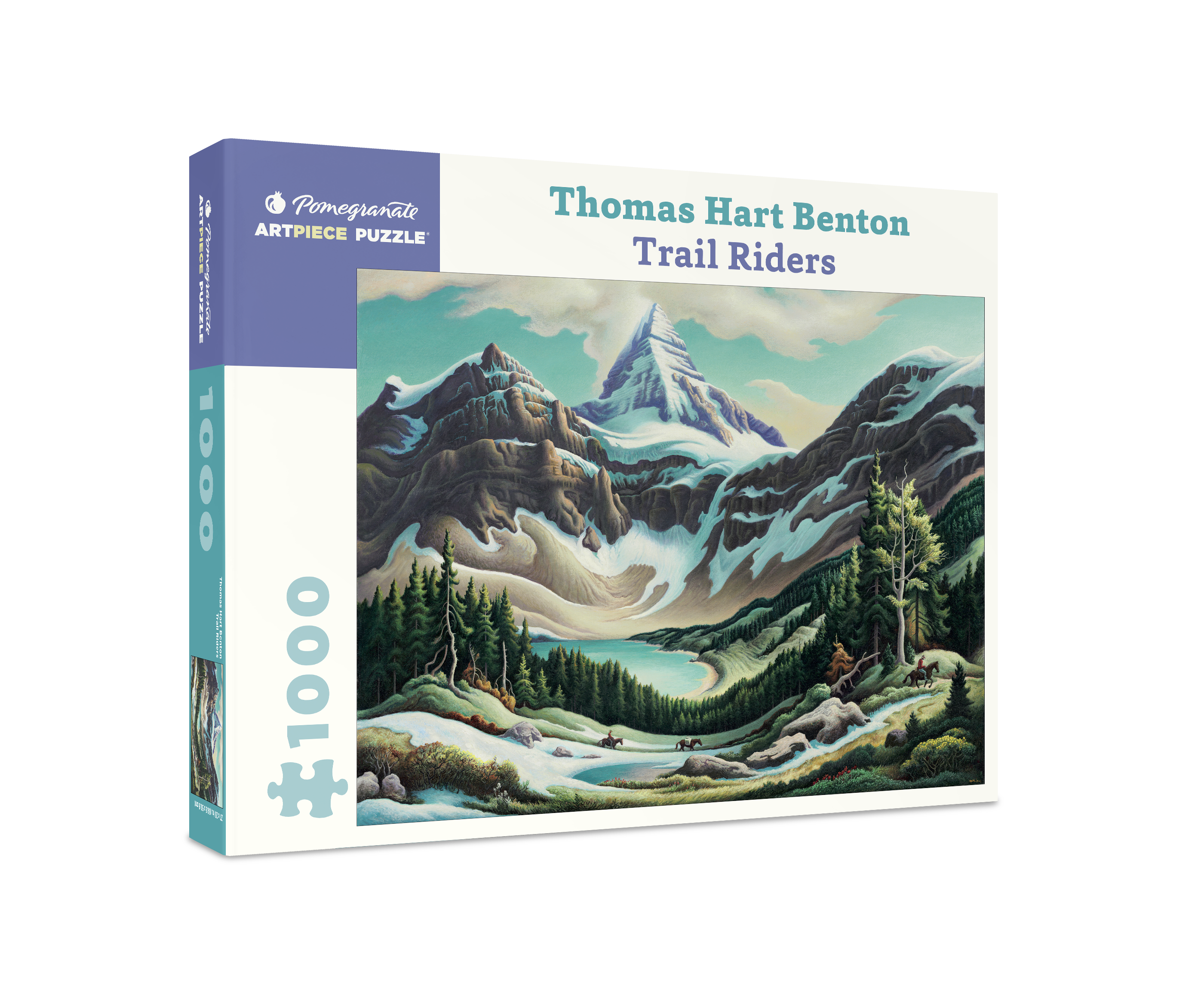 pomegranate-benton-trail-riders-puzzle-1000-teile-landschaft image 1