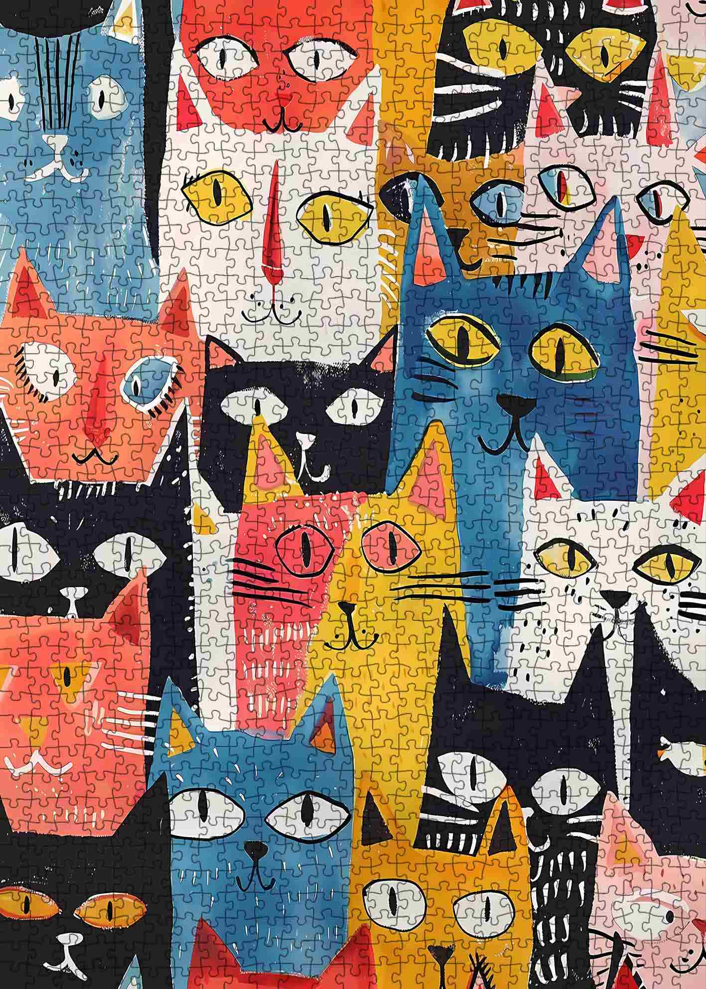 tucocoo-colorful-cats-puzzle-1000-teile-bunte-katzen image 2