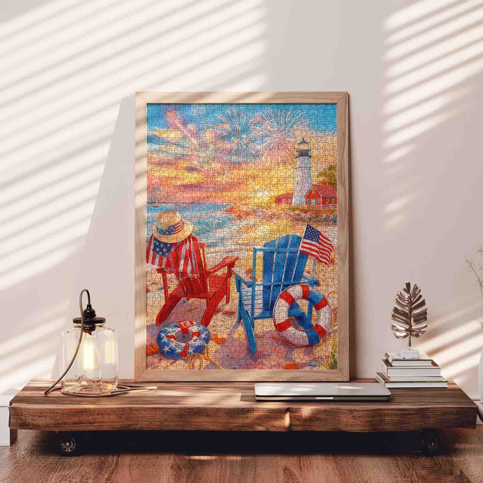 tucocoo-patriotic-lighthouse-beach-puzzle-1000-teile-k-ste image 3