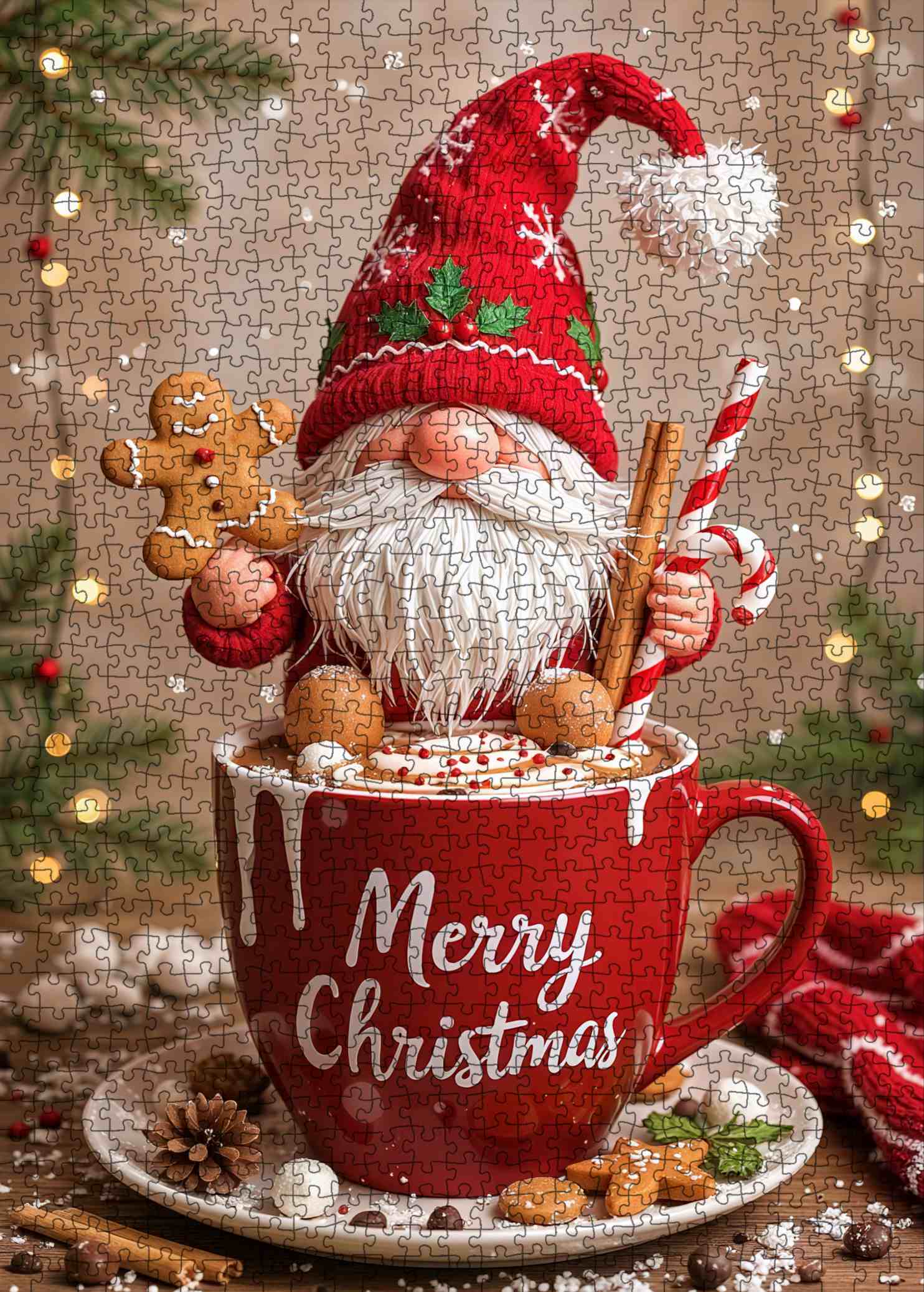 tucocoo-gnome-gingerbread-cocoa-puzzle-1000-teile-wichtel image 2