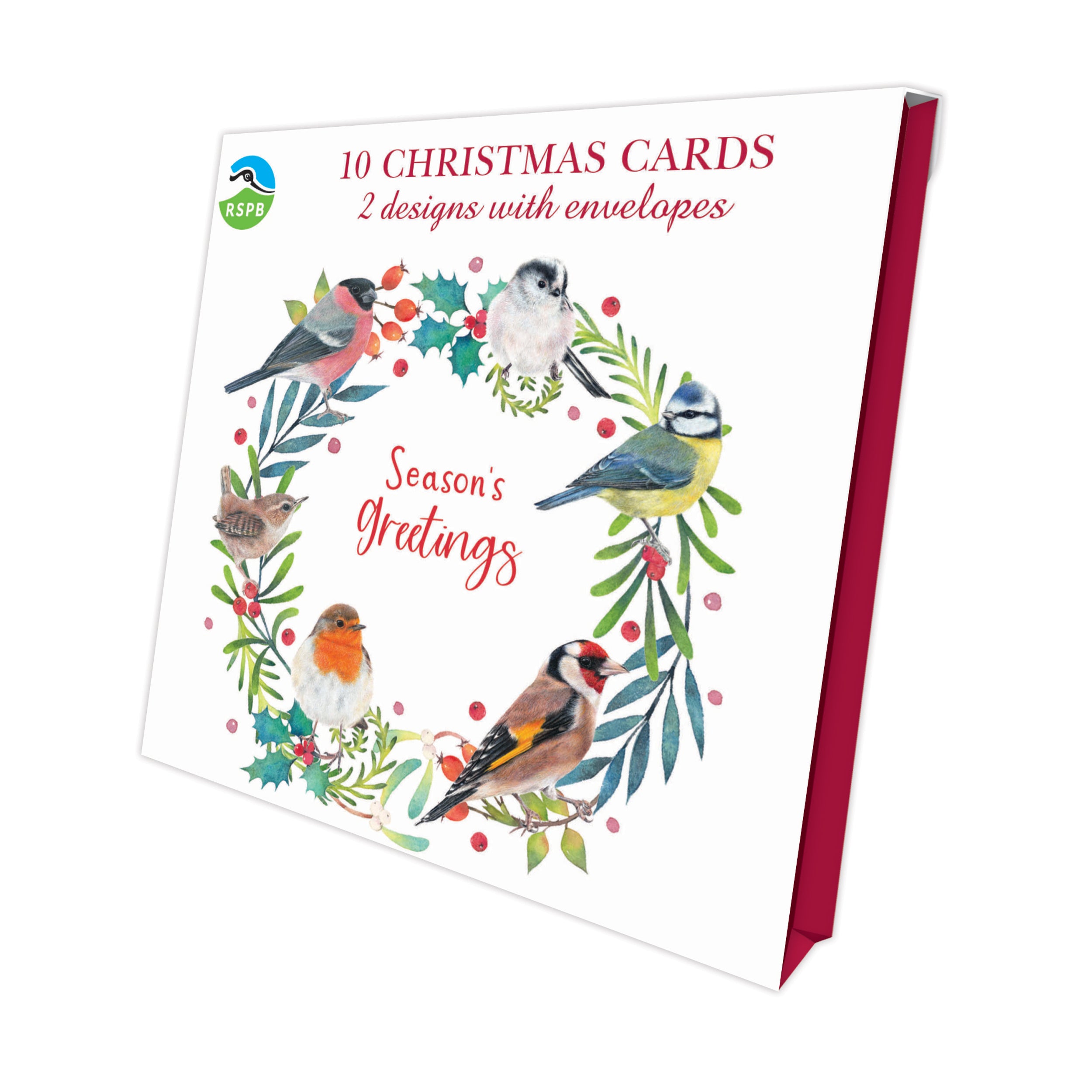 otter-house-birds-foliage-weihnachtskarten-10er image 1