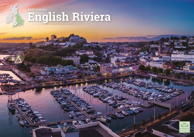 otter-house-calendars-english-riviera-a4-kalender-2027 image 1