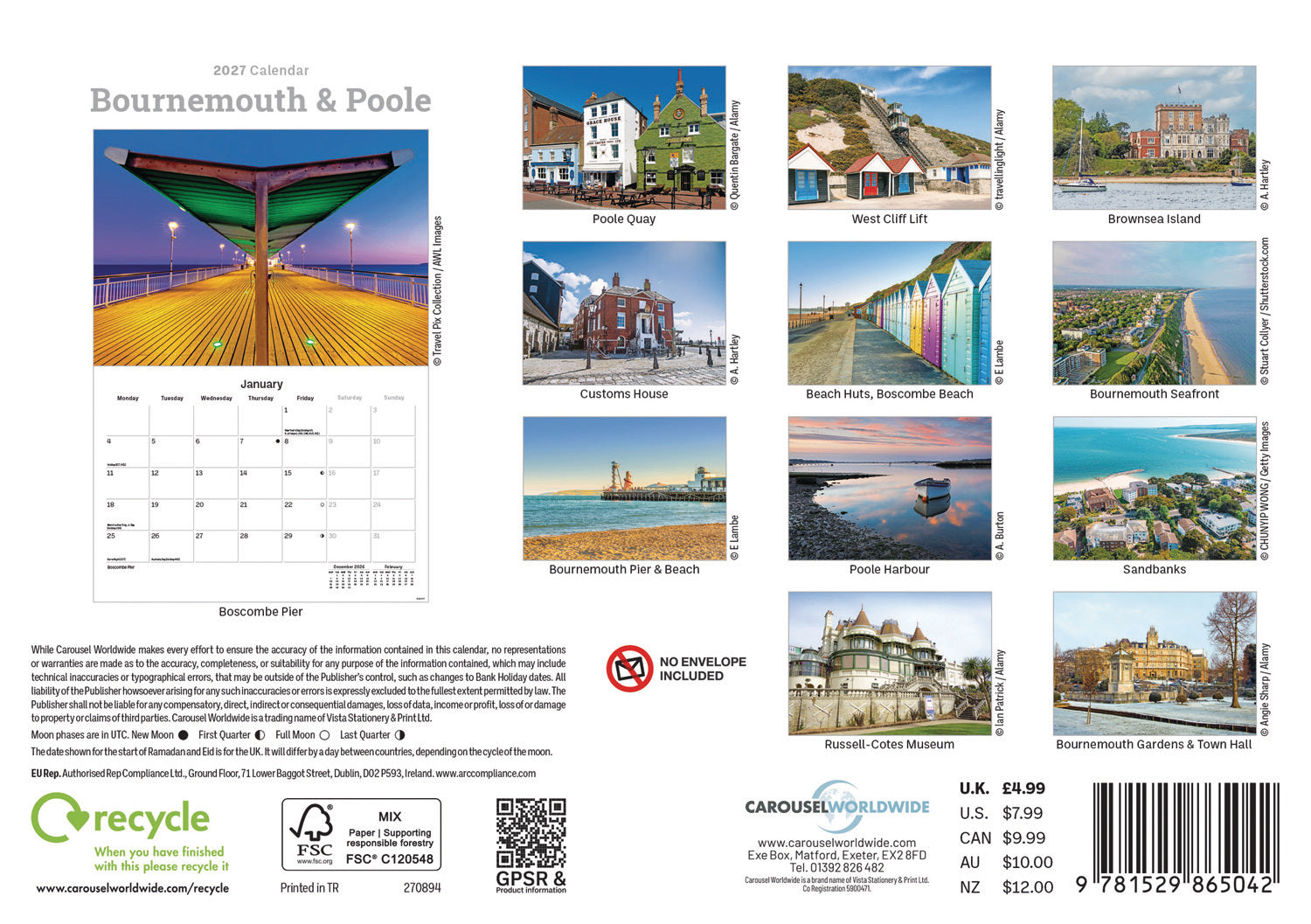 otter-house-bournemouth-poole-a5-wandkalender-2027-foto image 2