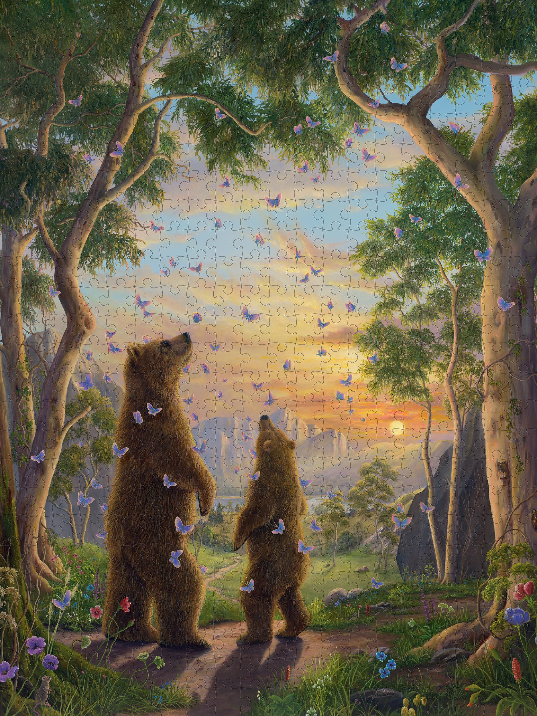 pomegranate-robert-bissell-golden-hour-puzzle-500-teile image 2