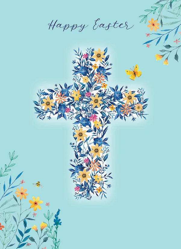 otter-house-osterkarte-easter-cross-grusskarte-ostern image 1