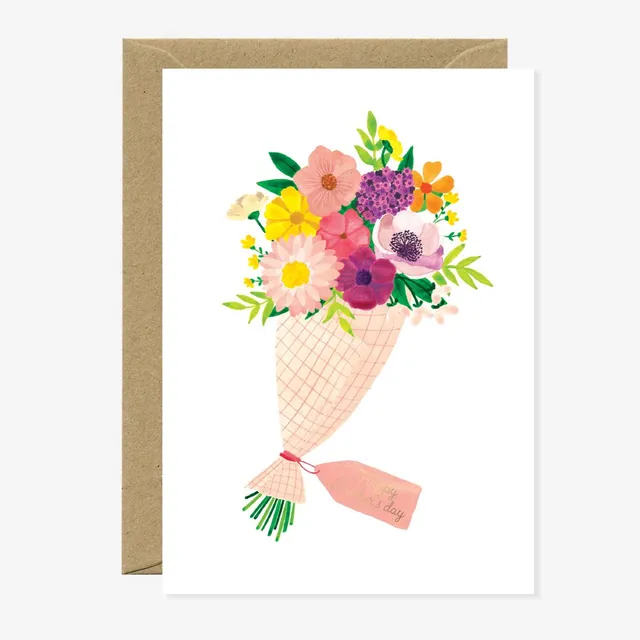 all-the-ways-to-say-mother-s-day-bouquet-muttertagskarte-a6 image 1
