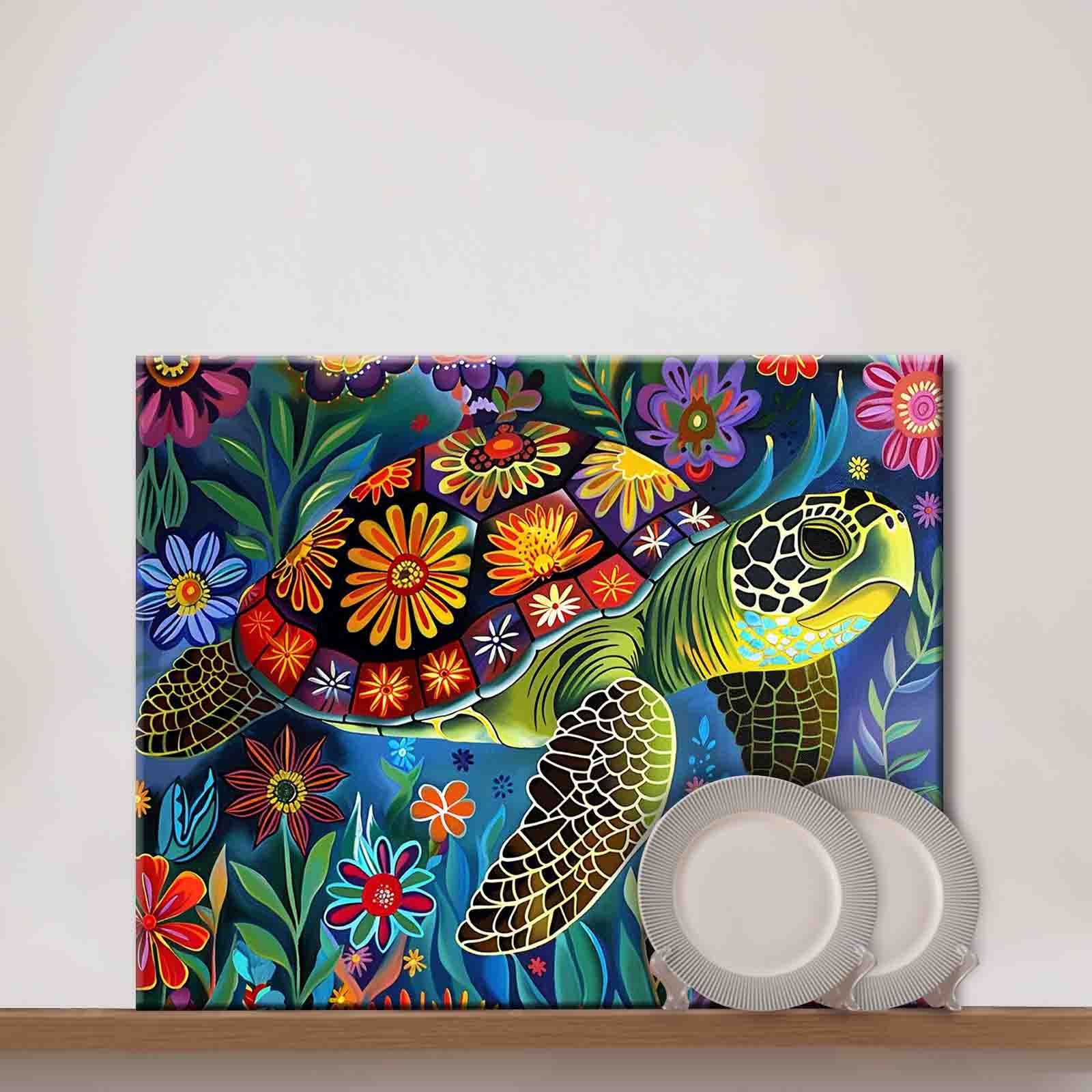 tucocoo-paint-by-numbers-tropical-turtle-malen-nach-zahlen-40x50cm-meer image 3