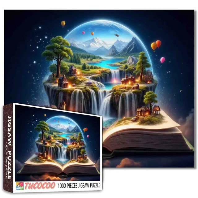 tucocoo-magical-storybook-world-puzzle-1000-teile-fantasy-puzzle image 1