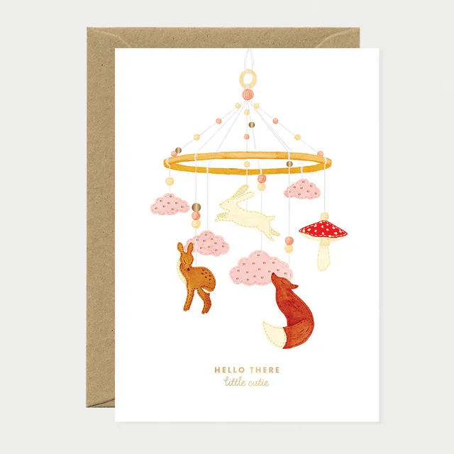 all-the-ways-to-say-greeting-cards-karte-hello-there-cutie-baby-a6 image 1