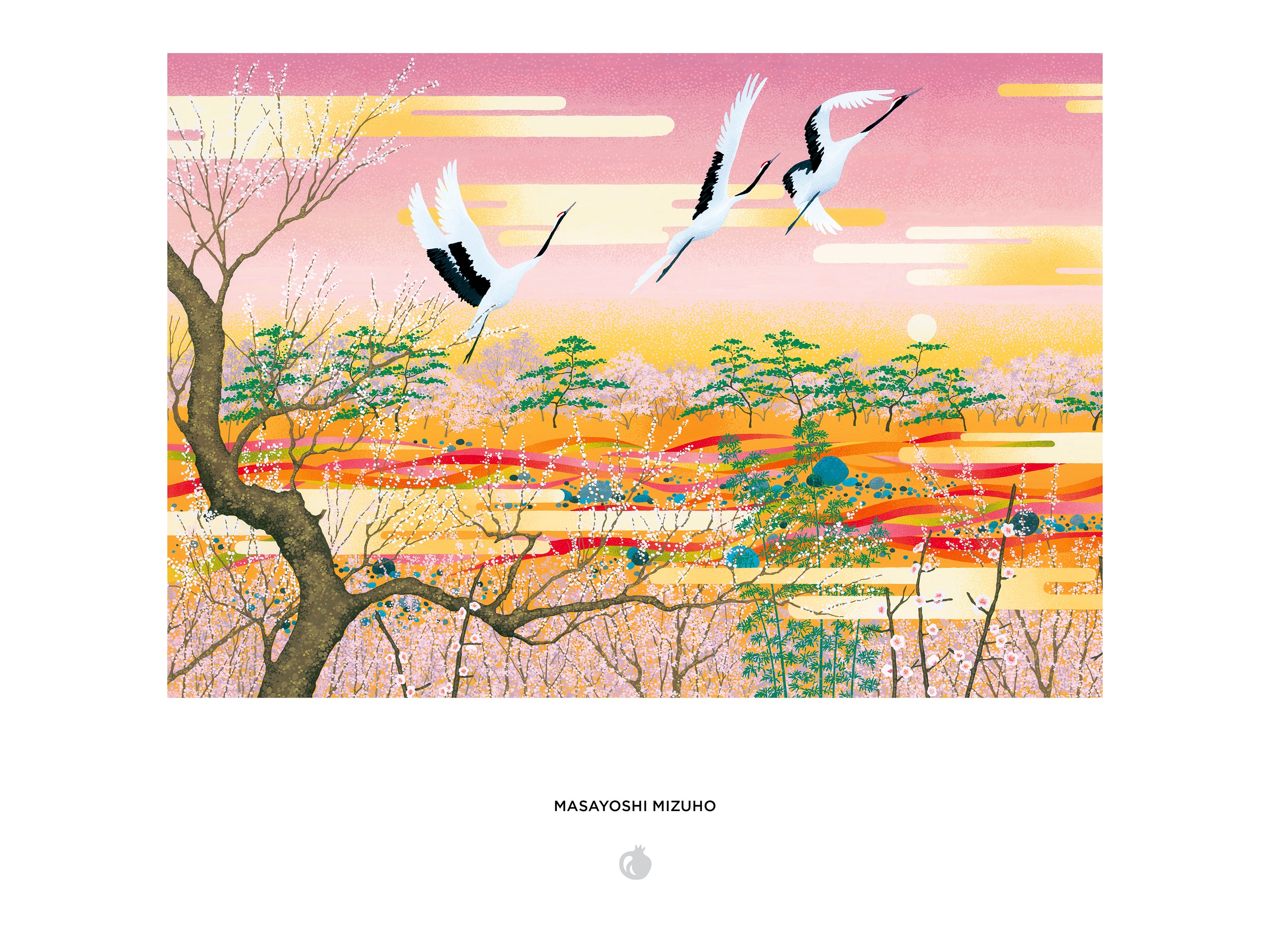 pomegranate-masayoshi-mizuho-puzzle-1000-teile-kraniche image 3