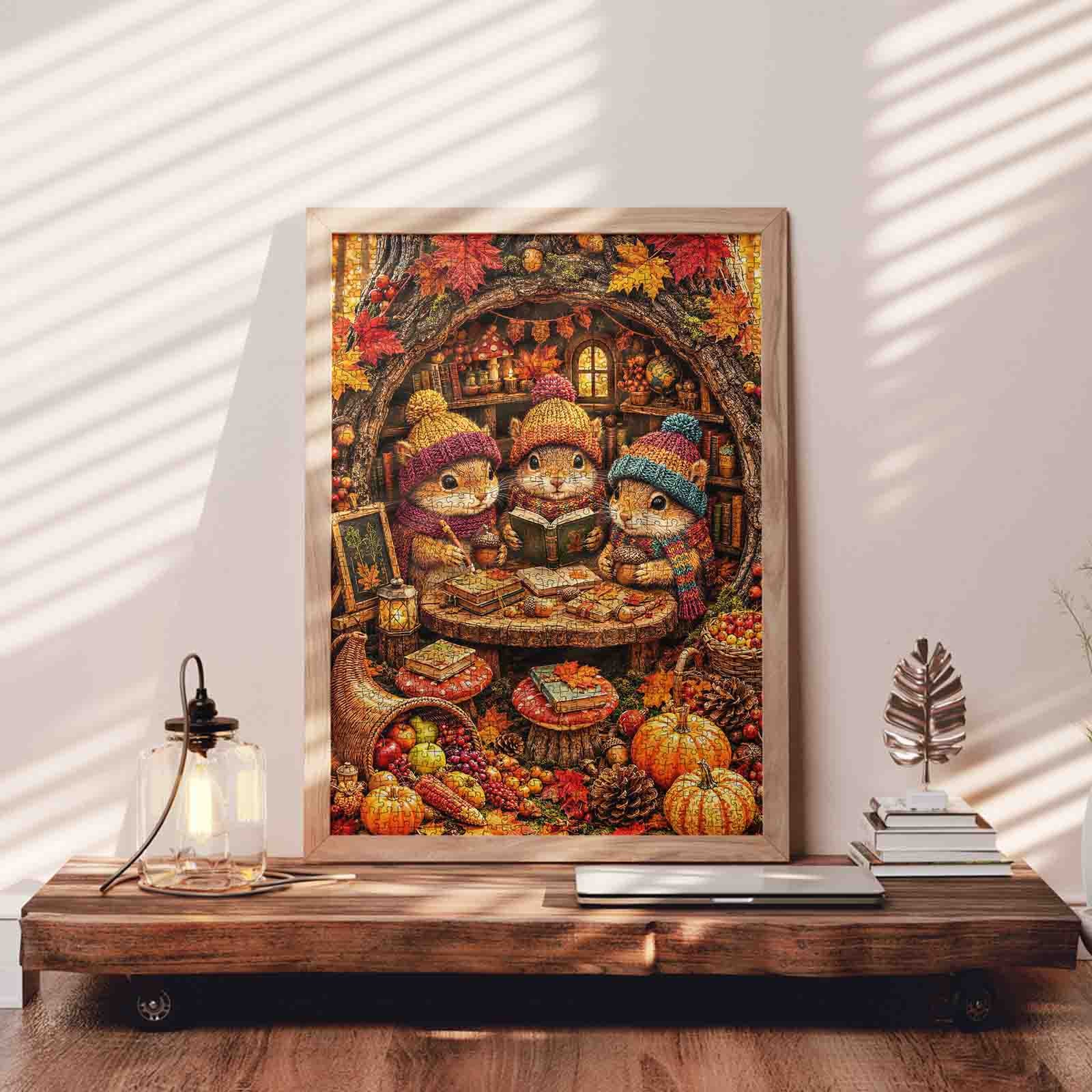 tucocoo-autumn-squirrel-puzzle-1000-teile-eichh-rnchen image 3