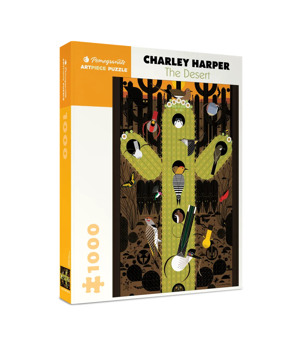 pomegranate-charley-harper-the-desert-puzzle-1000-teile-w-ste image 1