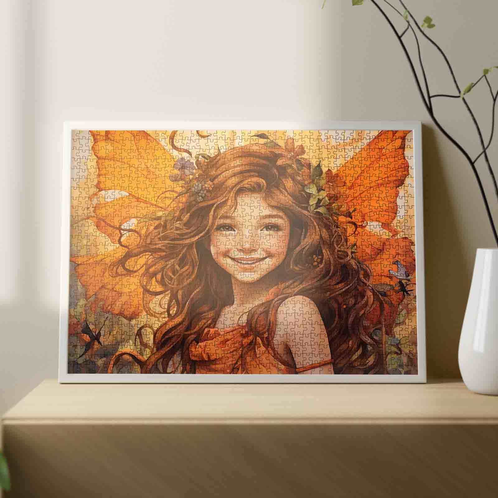tucocoo-joyful-fairy-orange-wings-puzzle-1000-teile-fee image 3