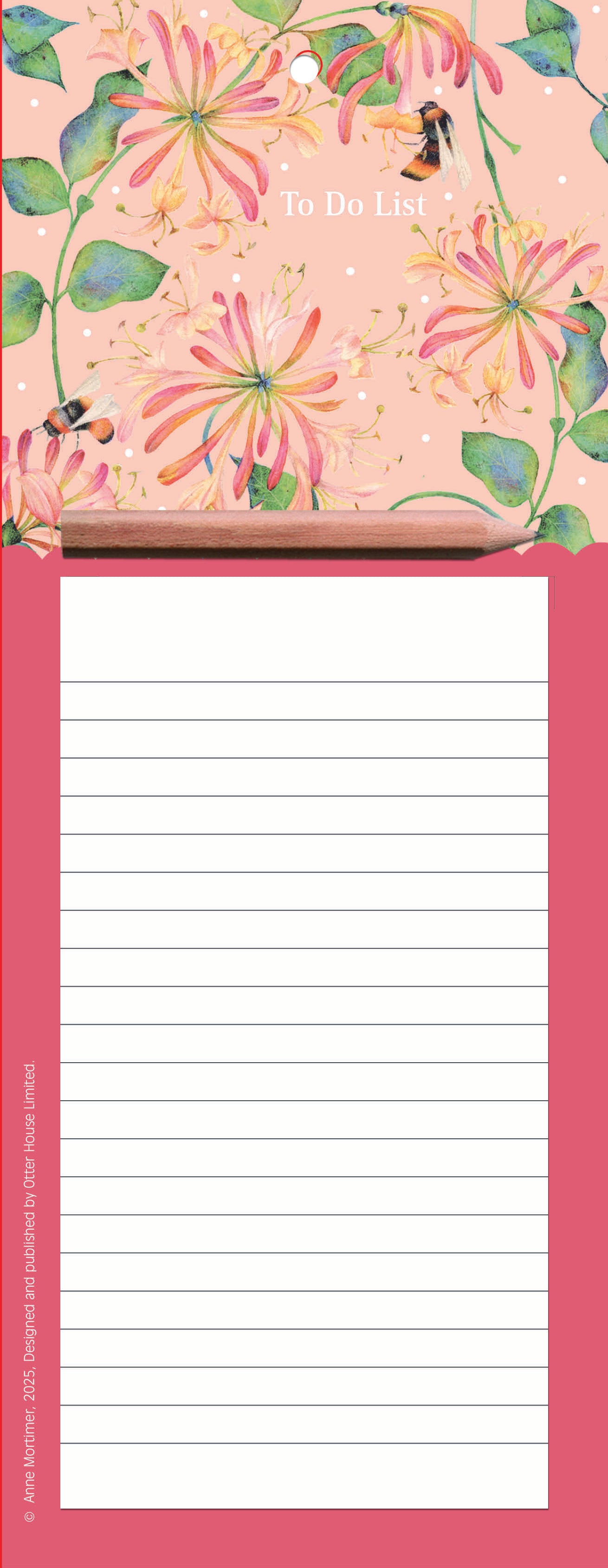 otter-house-honeysuckle-magnet-notizblock-meadow-seashore image 1