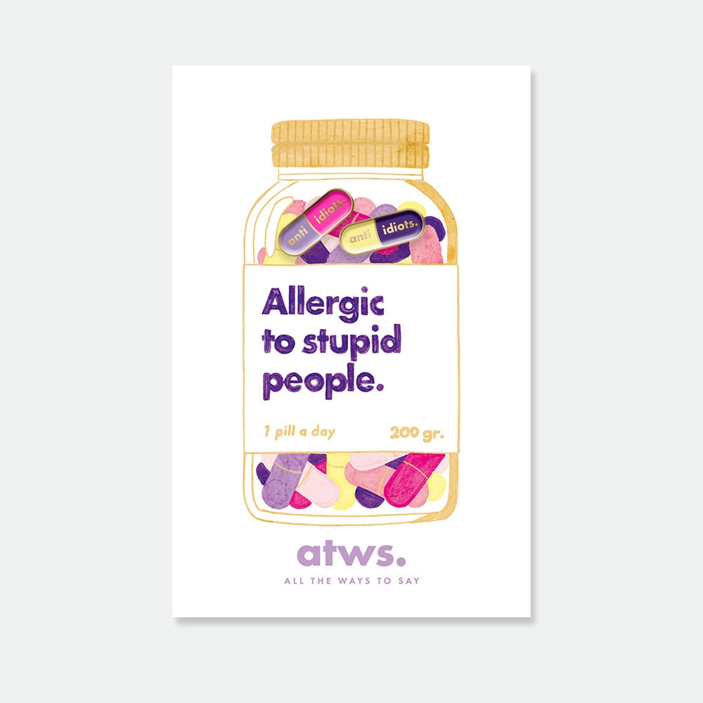 all-the-ways-to-say-anti-idiots-duo-pins-emaille-kapsel-gold image 1
