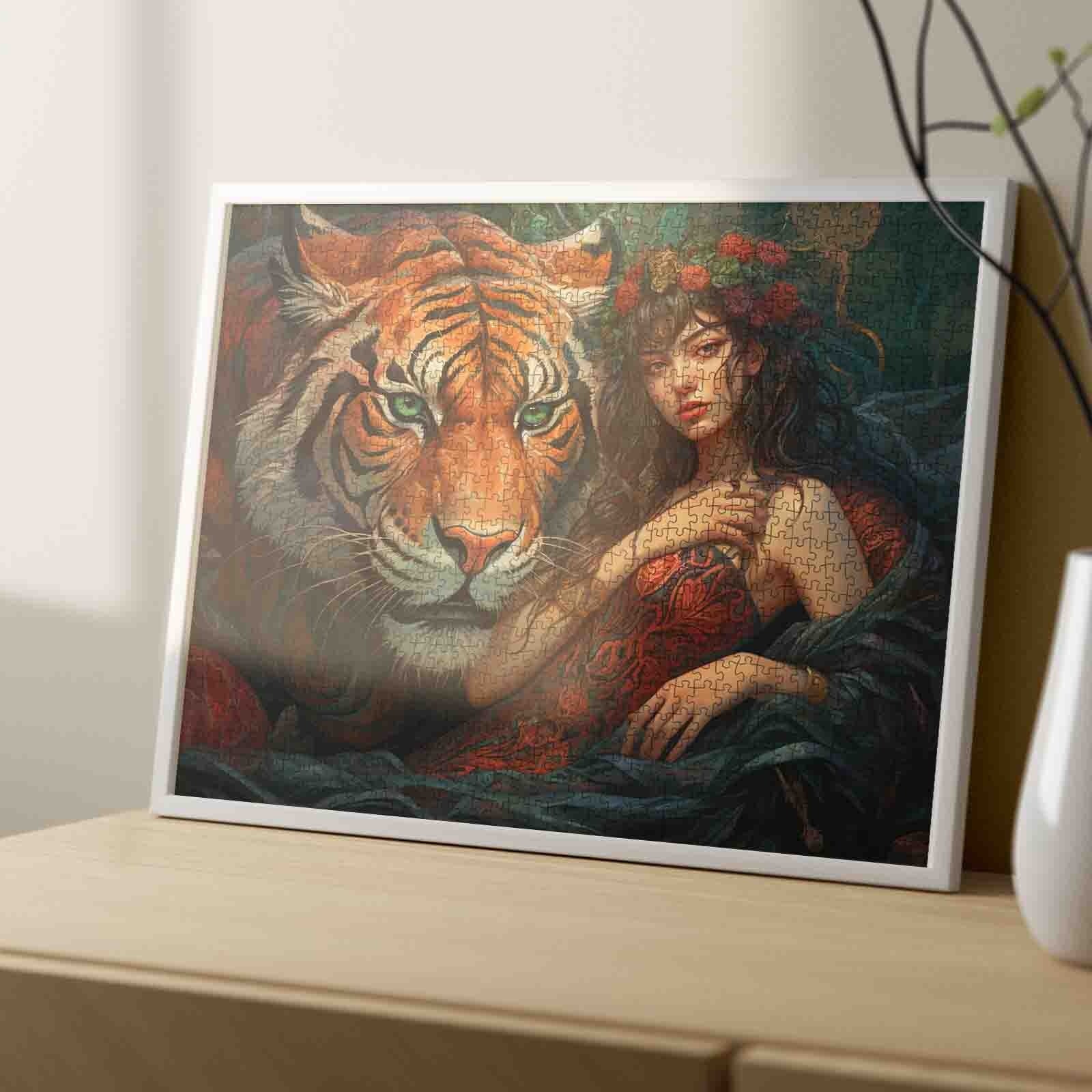 tucocoo-wild-bond-beauty-puzzle-1000-teile-tiger-dschungel image 4