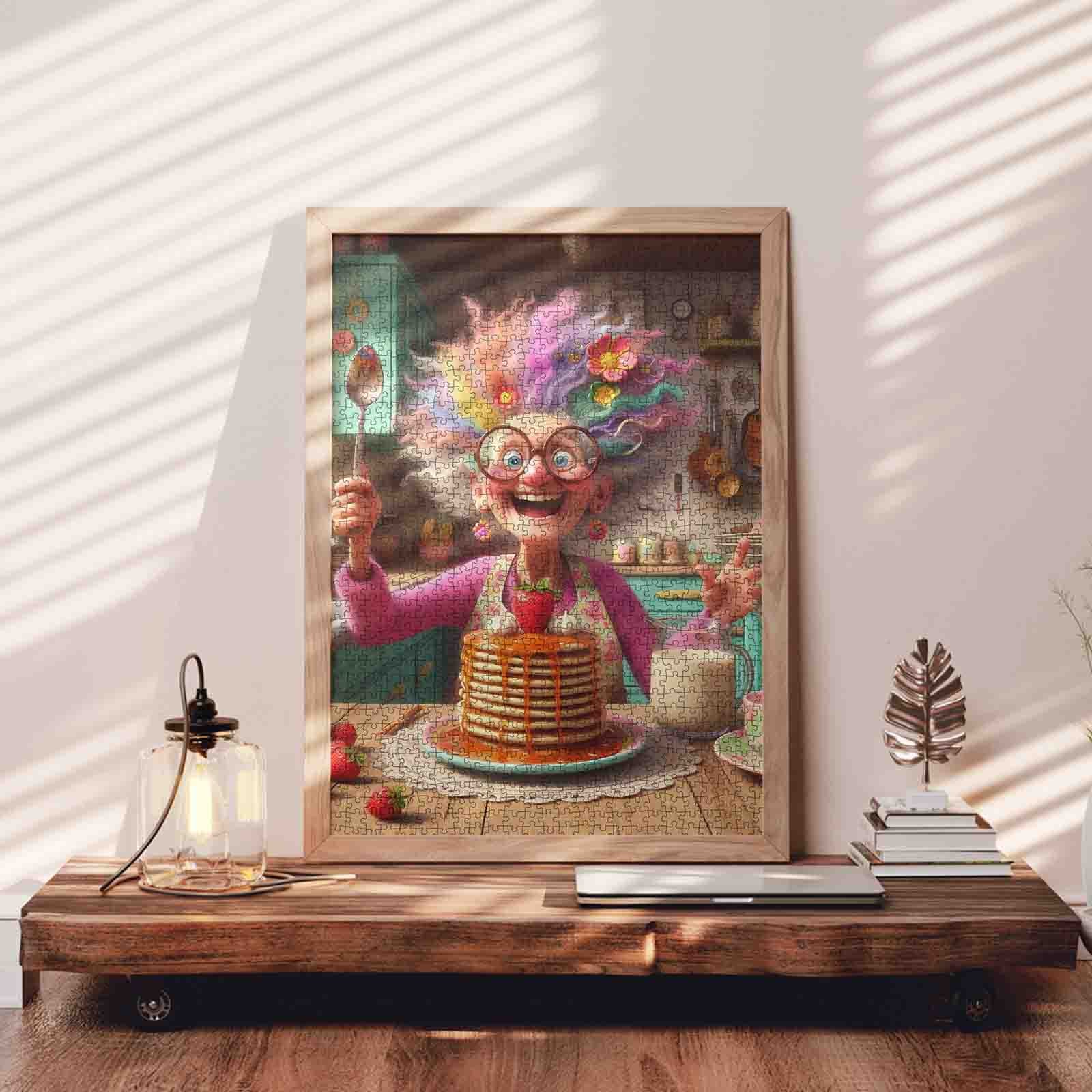 tucocoo-colorful-grandma-pancake-feast-puzzle-1000-teile image 3