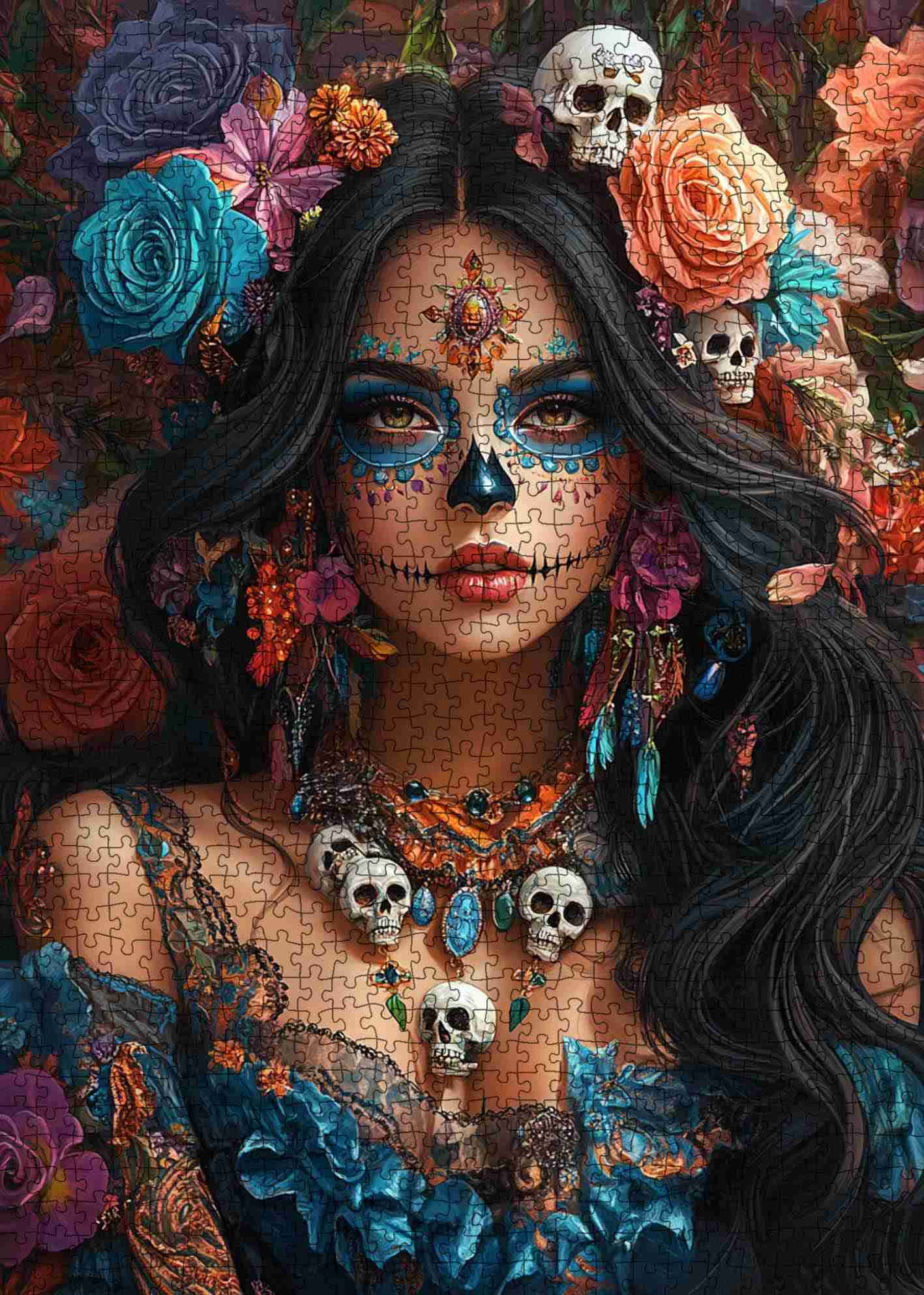 tucocoo-jigsaw-puzzles-goddess-of-d-a-puzzle-1000-teile-catrina image 2