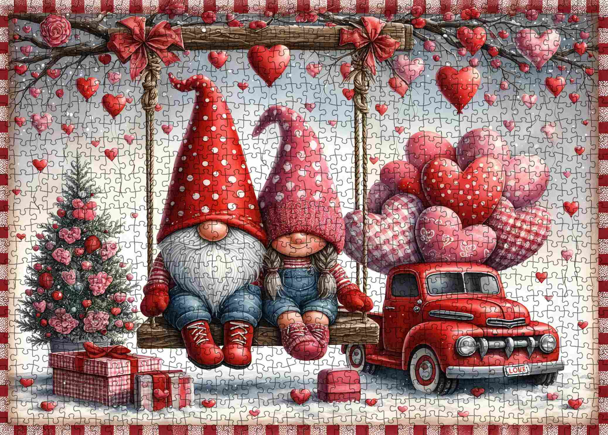 tucocoo-valentine-gnome-love-swing-puzzle-1000-teile image 2