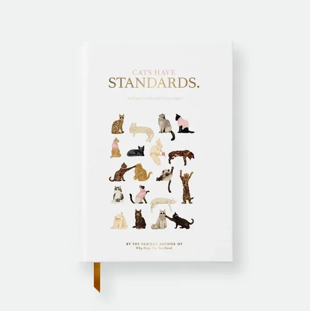 all-the-ways-to-say-cats-have-standards-notizbuch-a5-katzen image 1