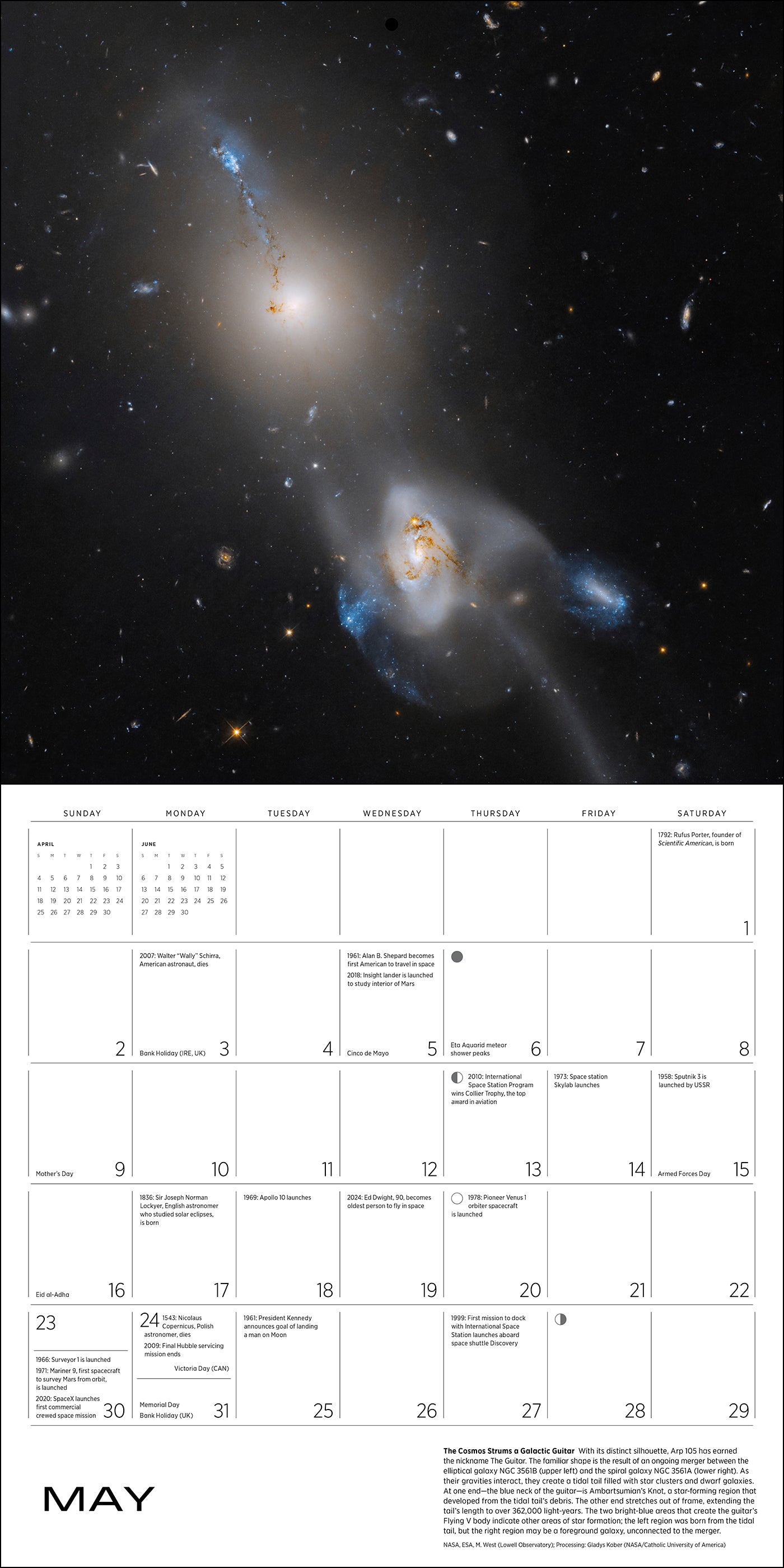 pomegranate-space-hubble-webb-2027-wandkalender-weltraum image 6