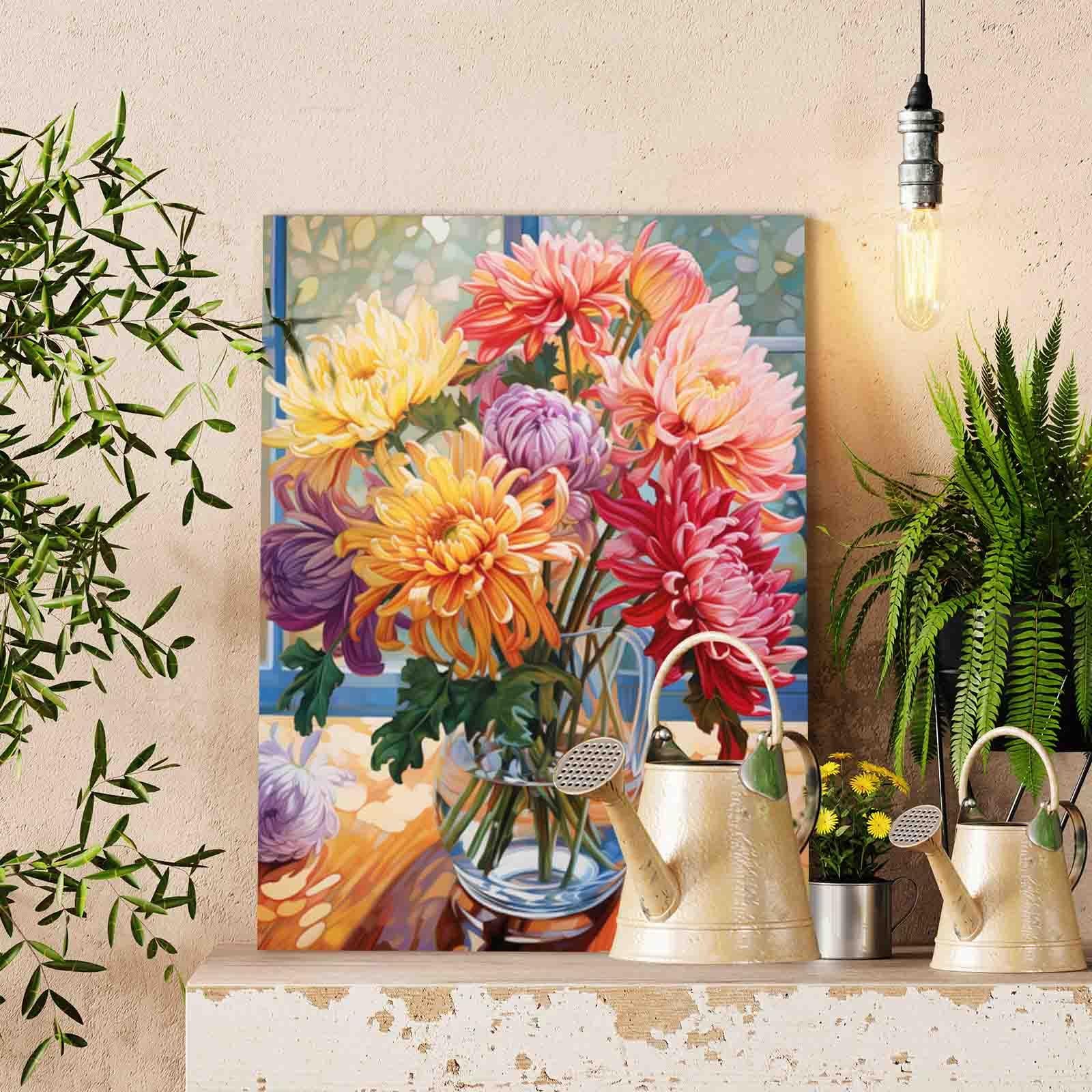tucocoo-herbst-chrysanthemen-malen-nach-zahlen-40x50-ohne-rahmen image 2