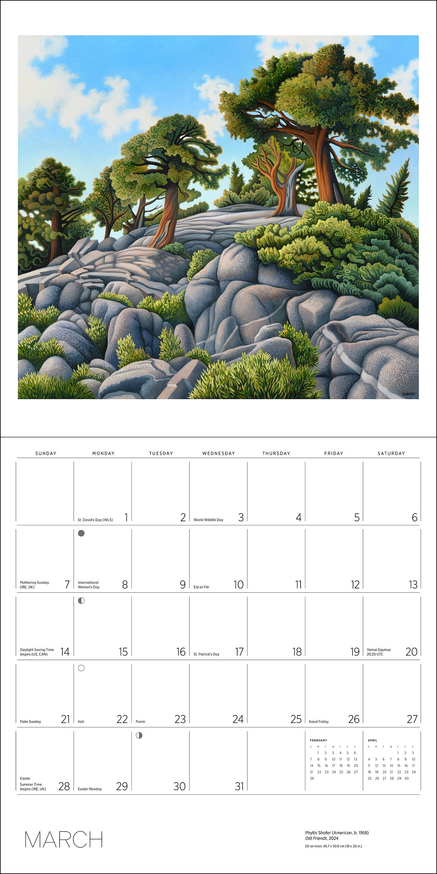 pomegranate-phyllis-shafer-nature-divine-wandkalender-2027-landschaft image 4