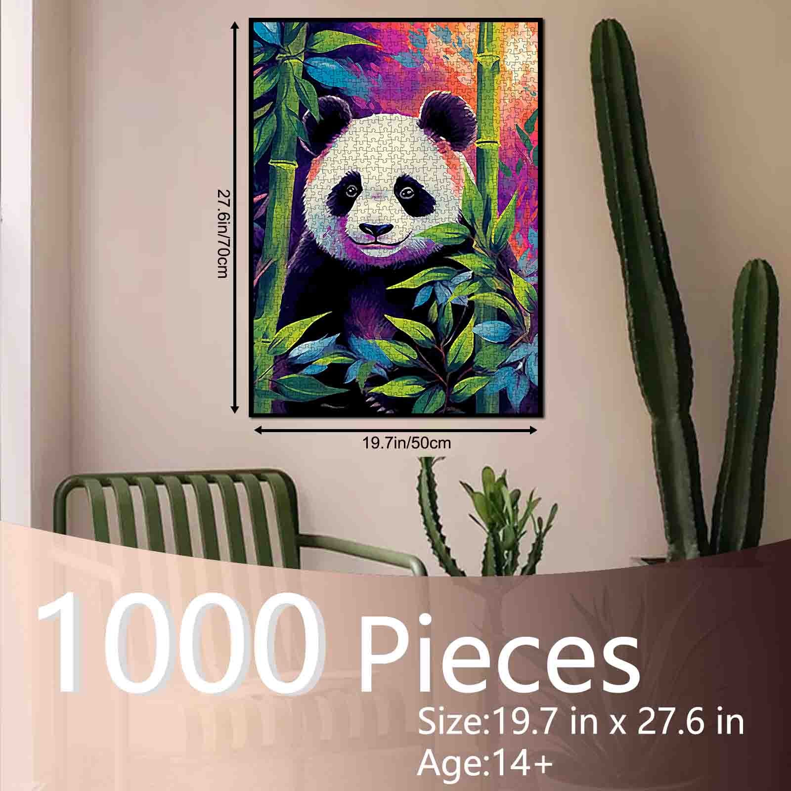 tucocoo-jigsaw-panda-bamboo-forest-puzzle-1000-teile-tiere image 5