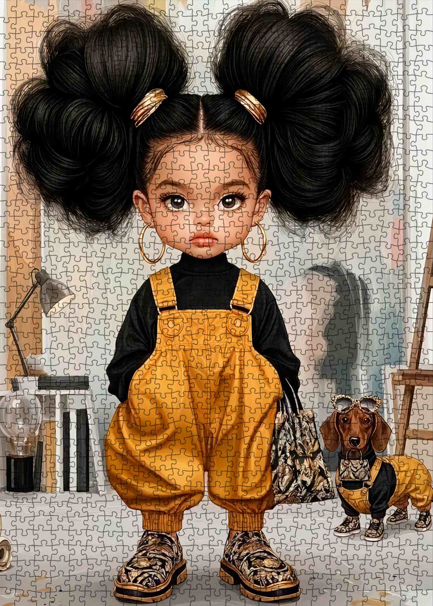 tucocoo-little-fashion-icon-puzzle-1000-teile-modemotiv image 2