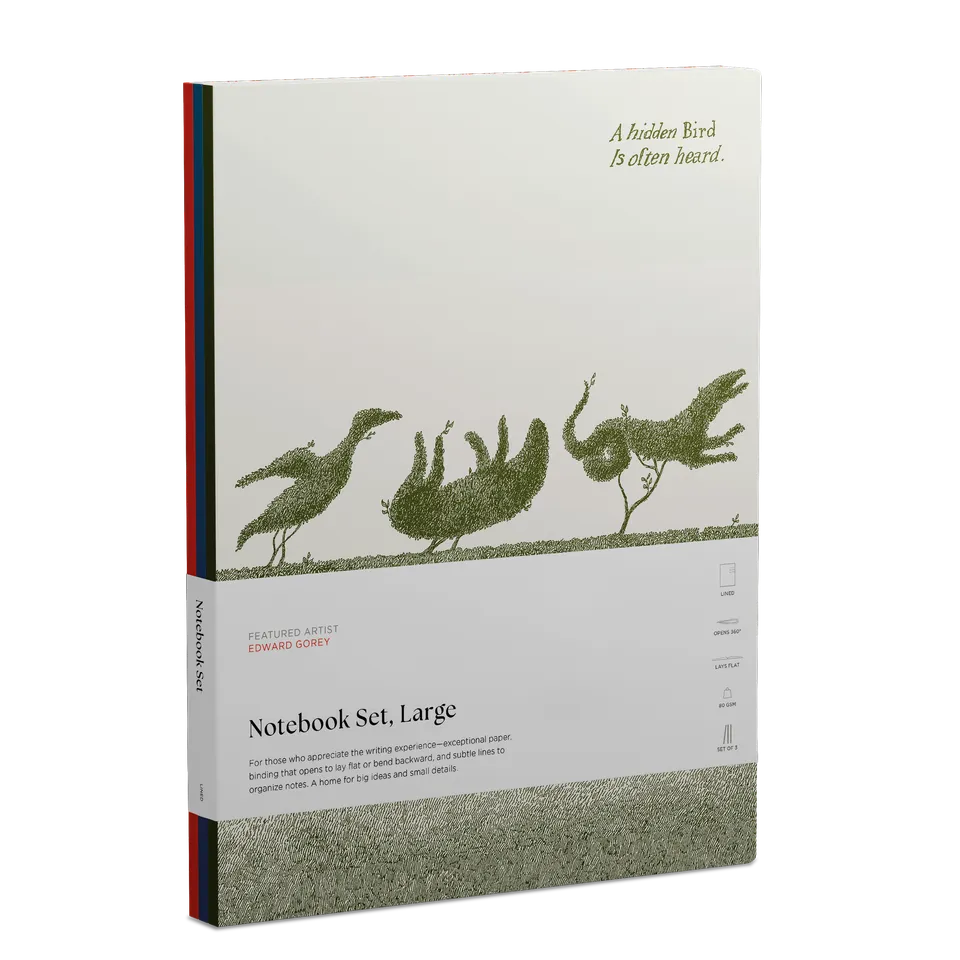 pomegranate-notebooks-edward-gorey-notizbuch-set-large image 1