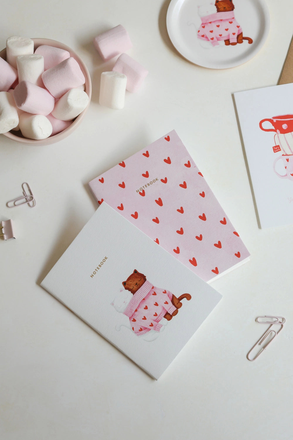 all-the-ways-to-say-together-cats-pocket-notizbuch-a6-duo-katzen image 2