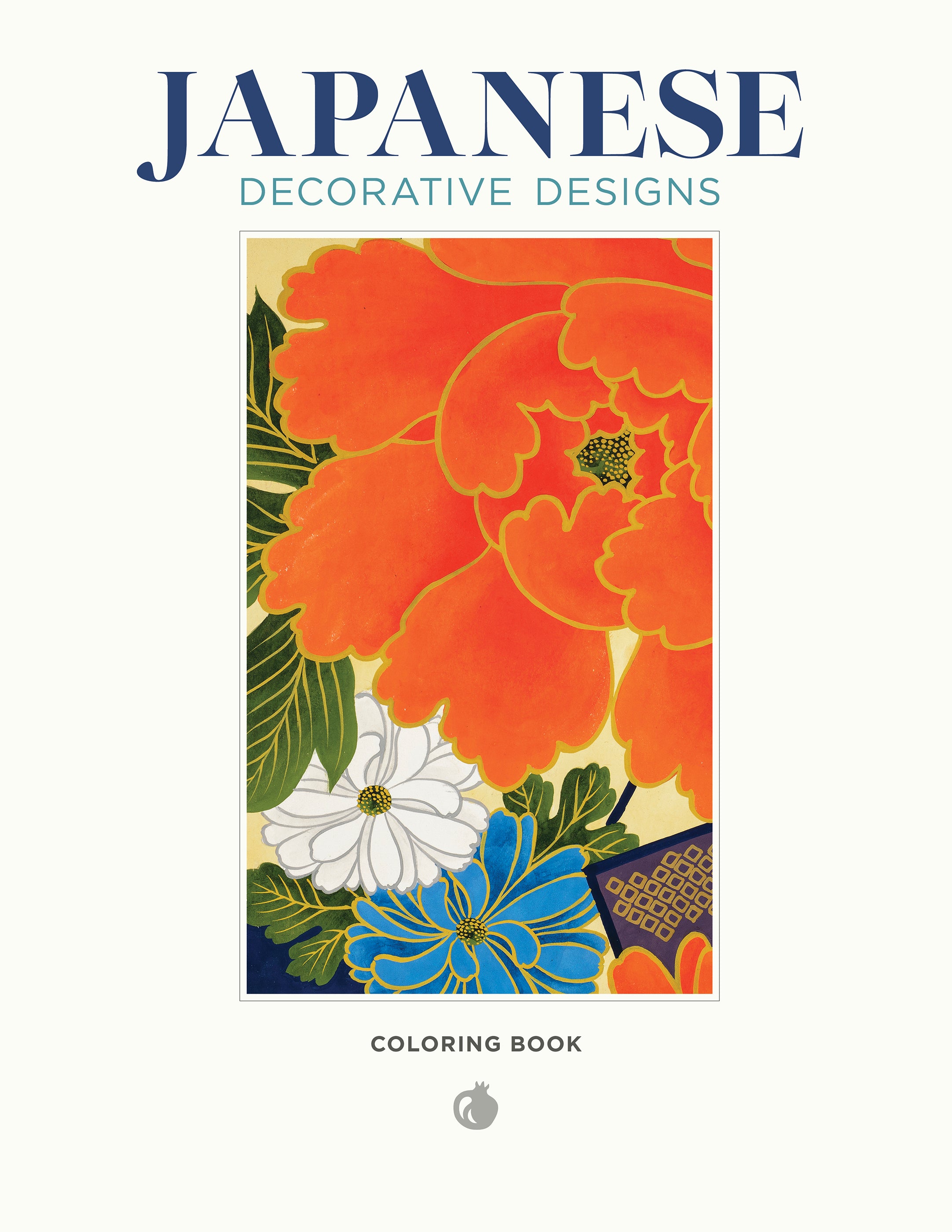 pomegranate-japanese-decorative-designs-malbuch-japan-ornamente image 2