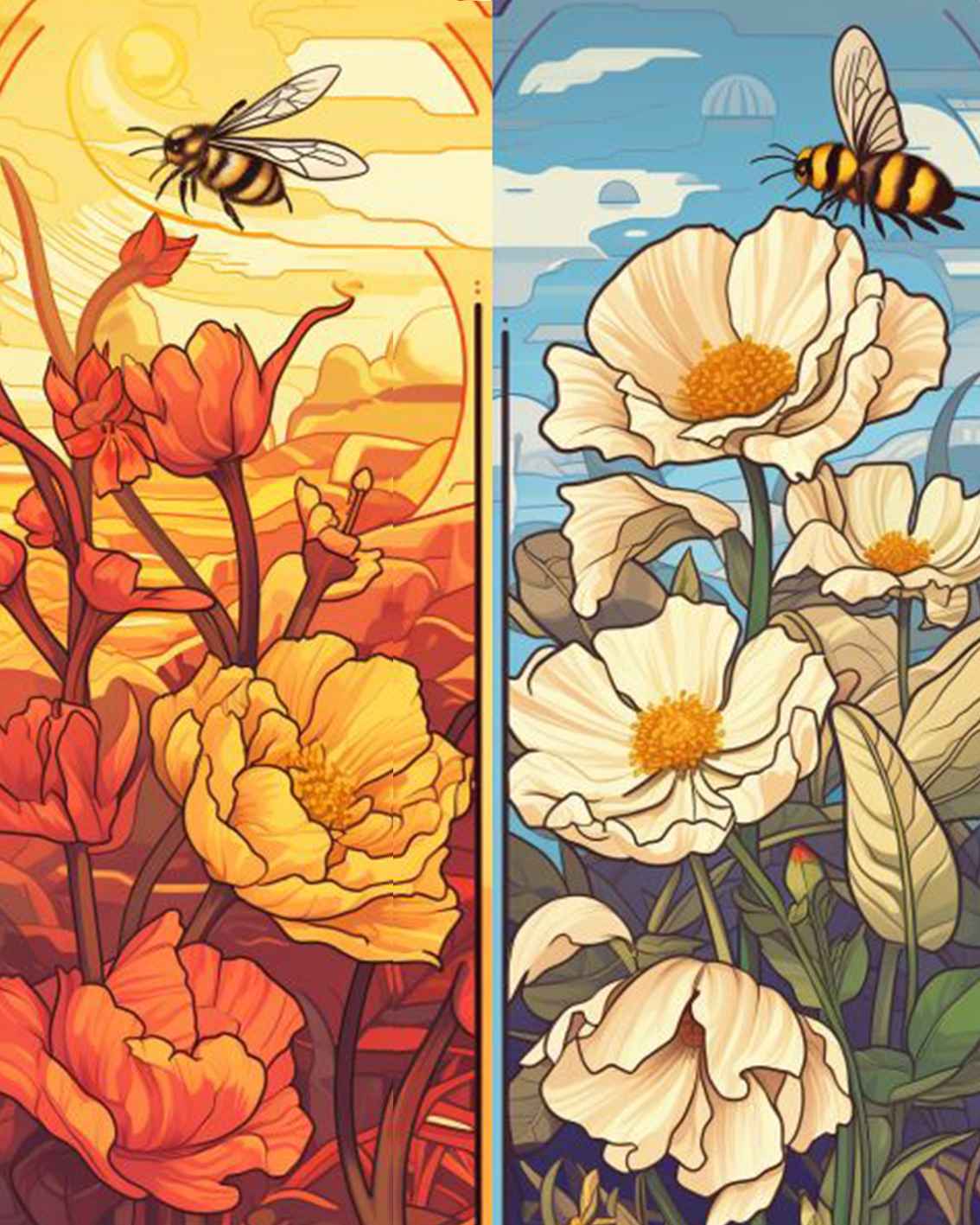 tucocoo-floral-harmony-malen-nach-zahlen-40x50-cm-blumen image 2