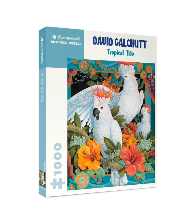 pomegranate-puzzle-david-galchutt-tropical-trio-1000-teile-v-gel image 1