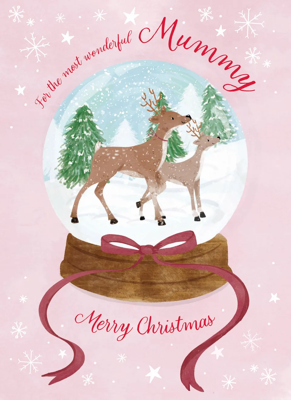 otter-house-christmas-weihnachtskarte-mummy-hirsche-schneekugel image 1