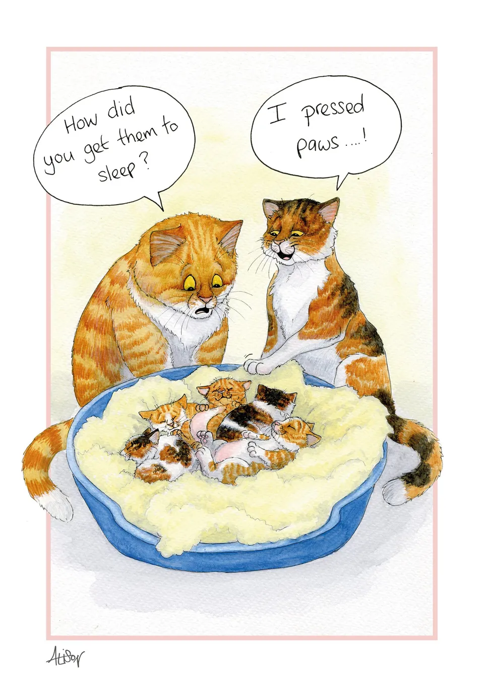 otter-house-alison-s-animals-i-pressed-paws-gru-karte image 1