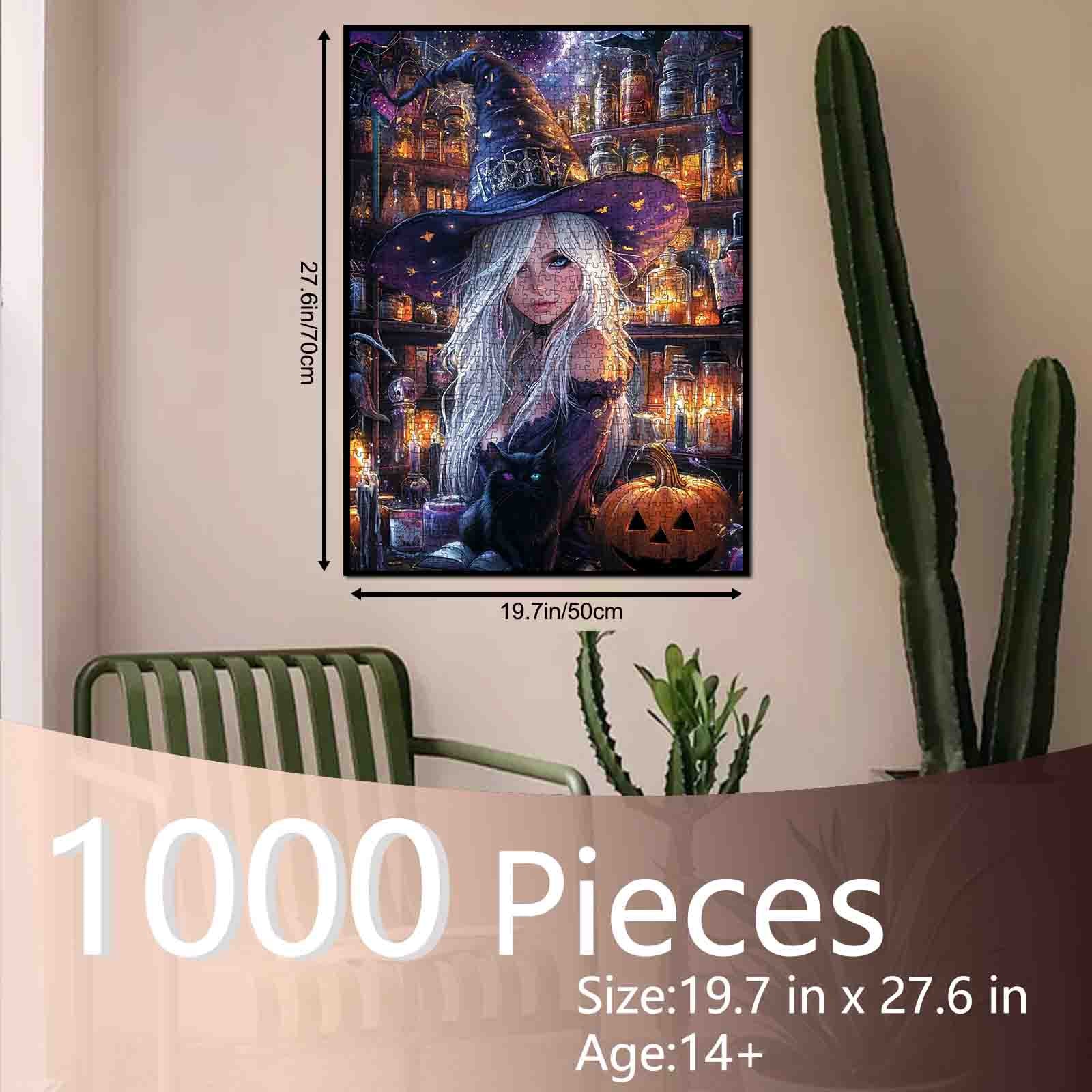 tucocoo-enchanted-halloween-witch-puzzle-1000-teile-hexe image 5