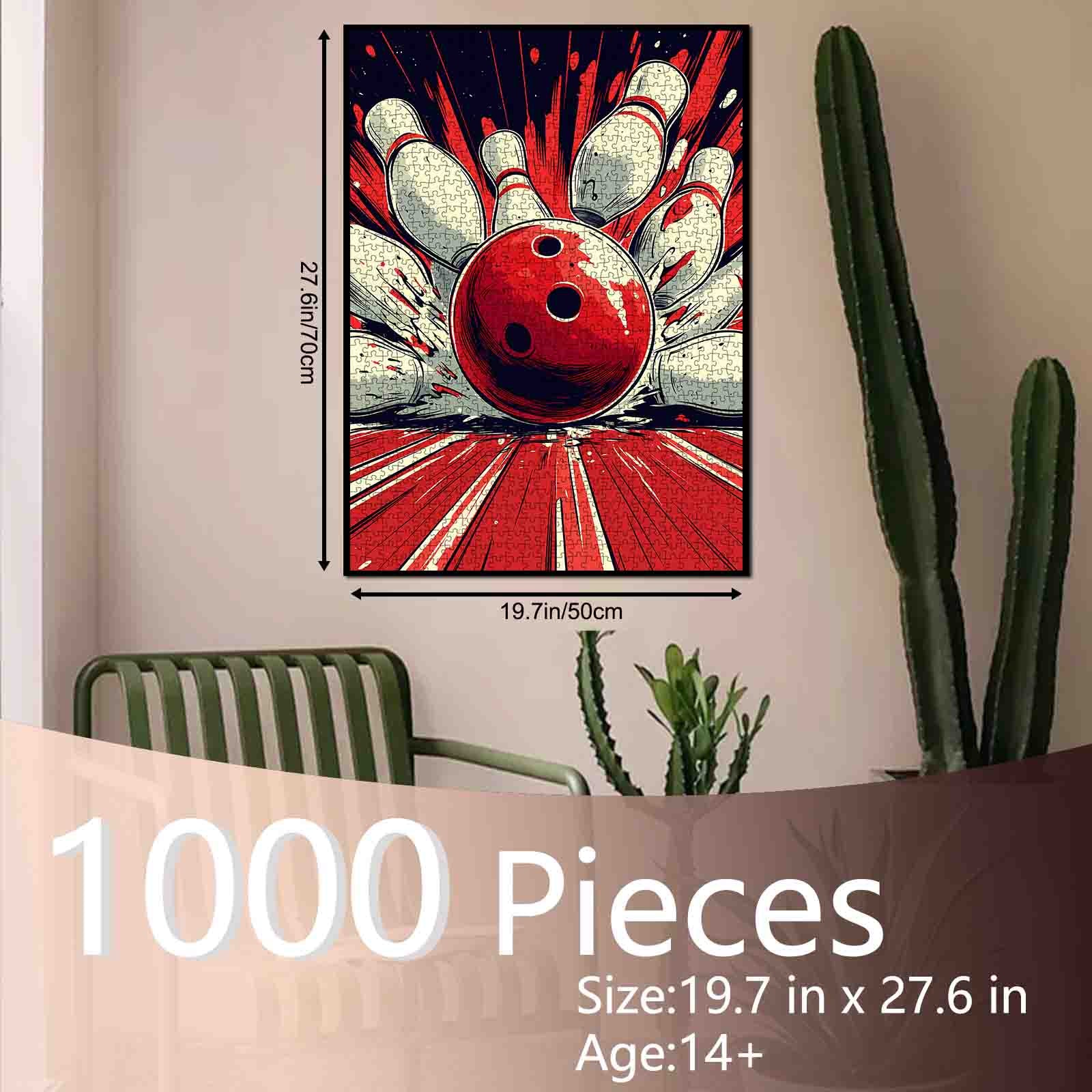 tucocoo-bowling-strike-explosion-puzzle-1000-teile-retro image 5