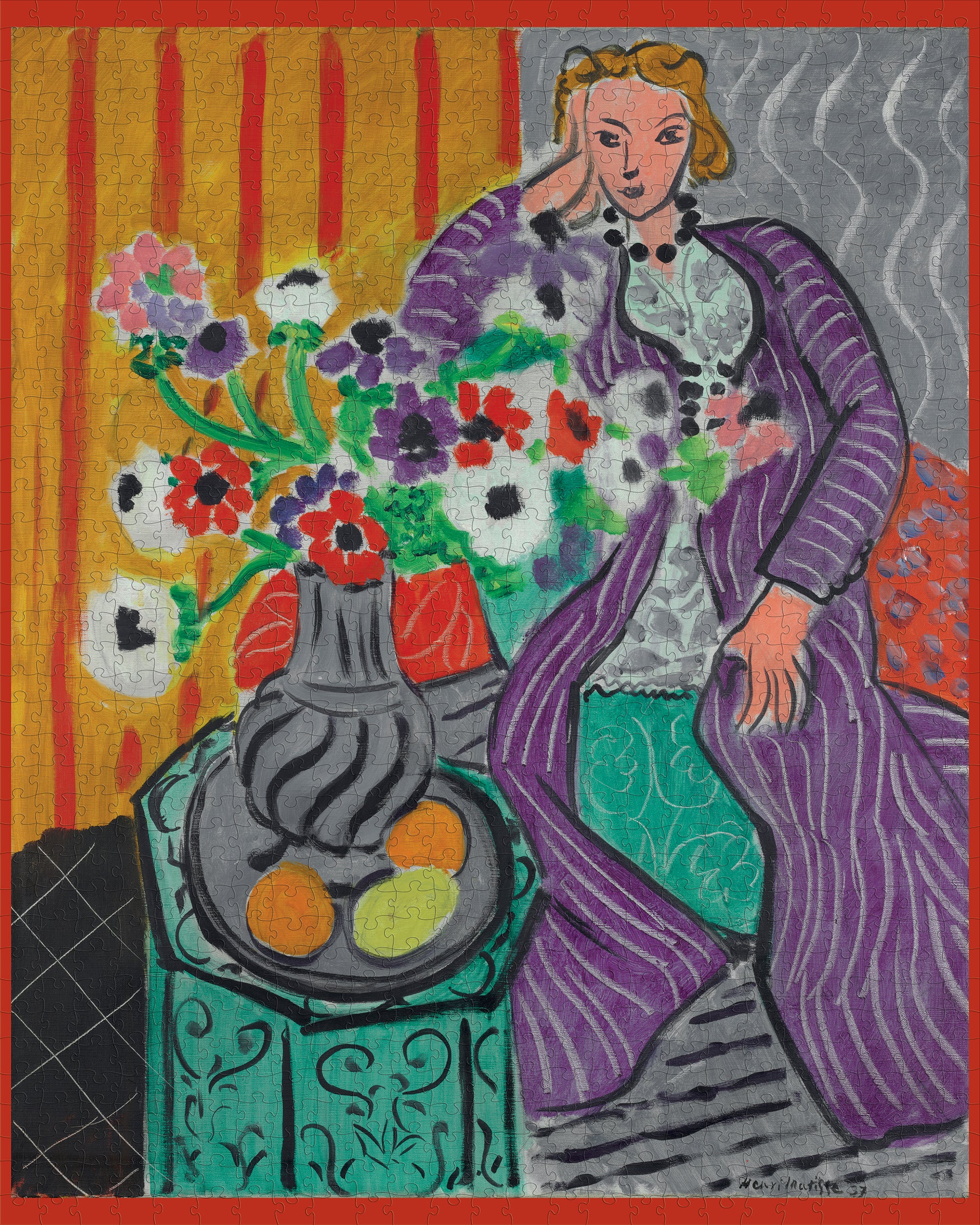 pomegranate-matisse-purple-robe-puzzle-1000-teile image 2