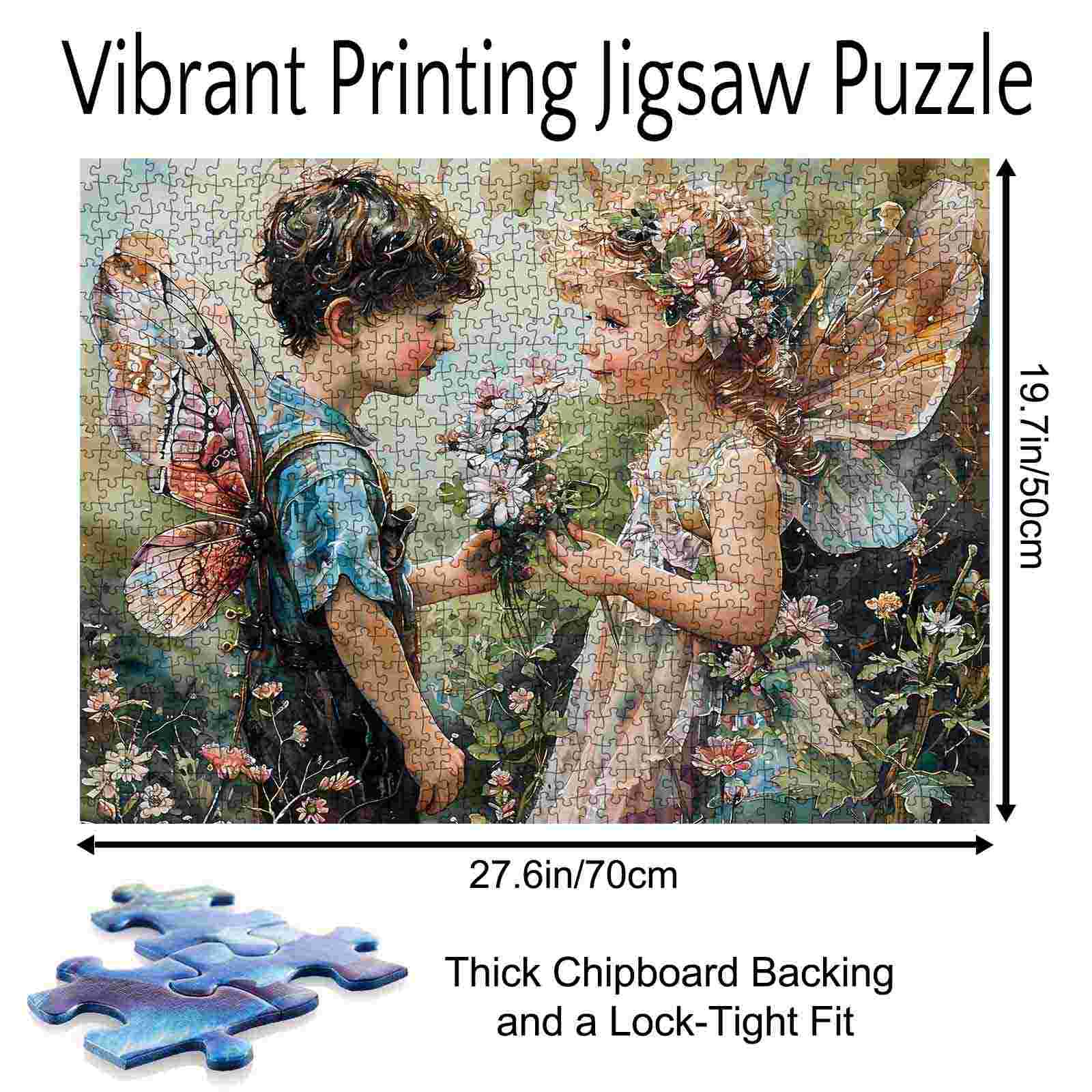 tucocoo-fairy-children-puzzle-1000-teile-feen-garten image 5