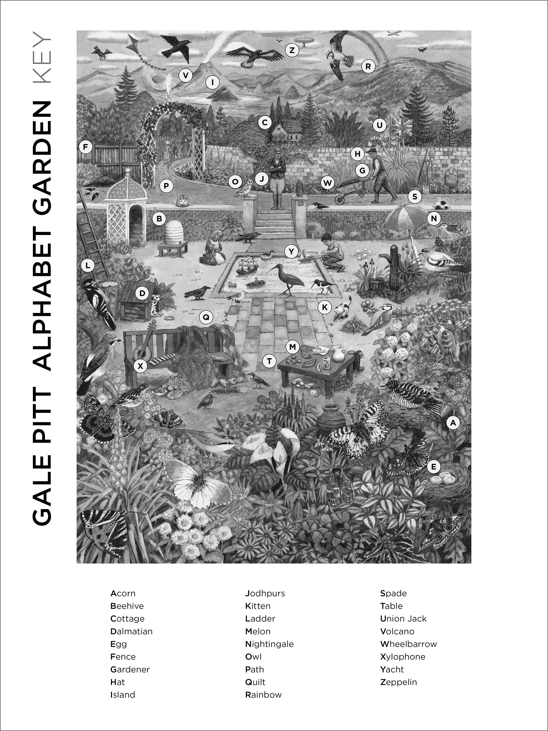 pomegranate-jigsaw-puzzles-alphabet-garden-1000-teile-gale-pitt image 4